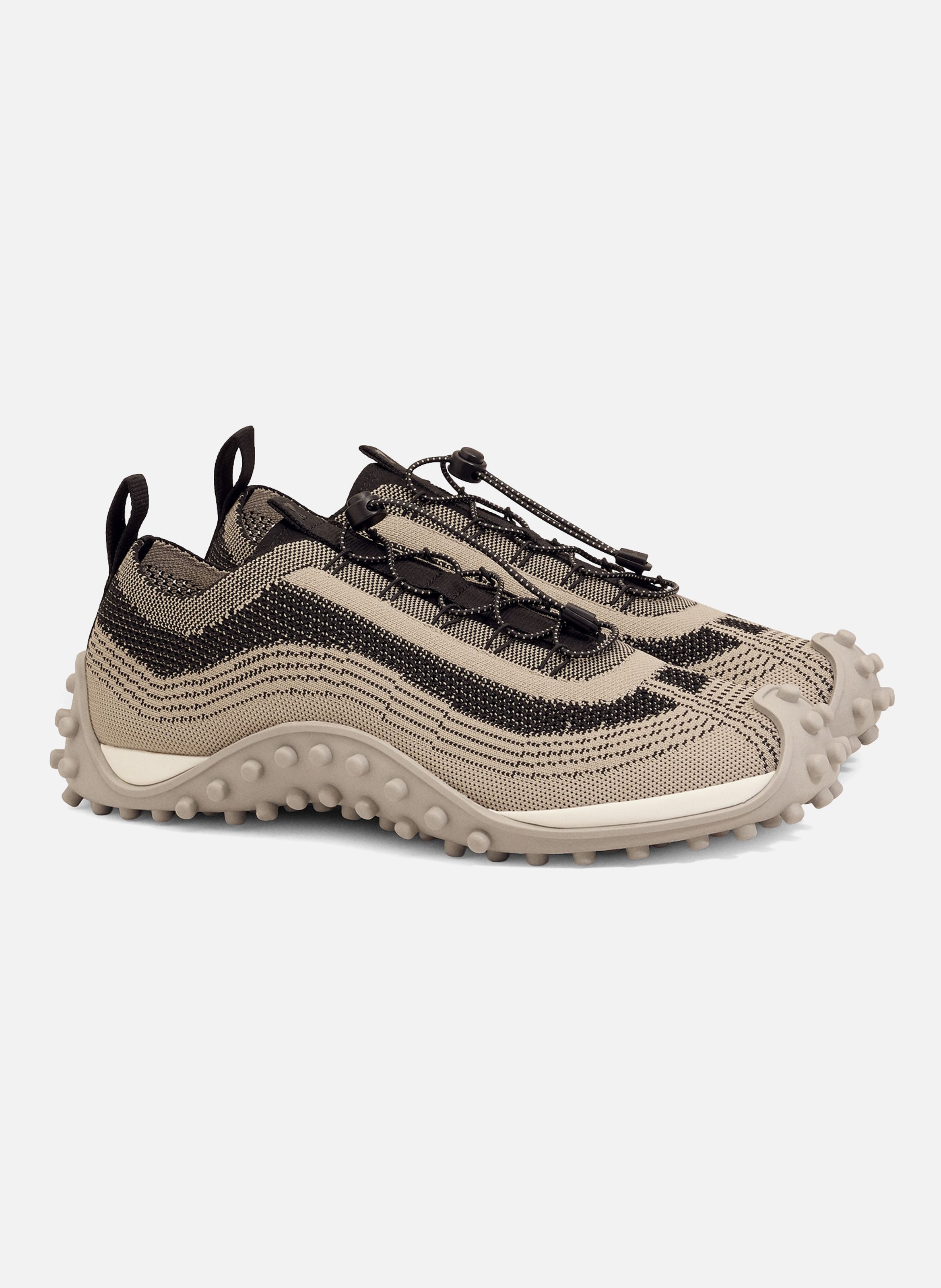 Sneakers mirage unisexes en maille AMI PARIS Beige