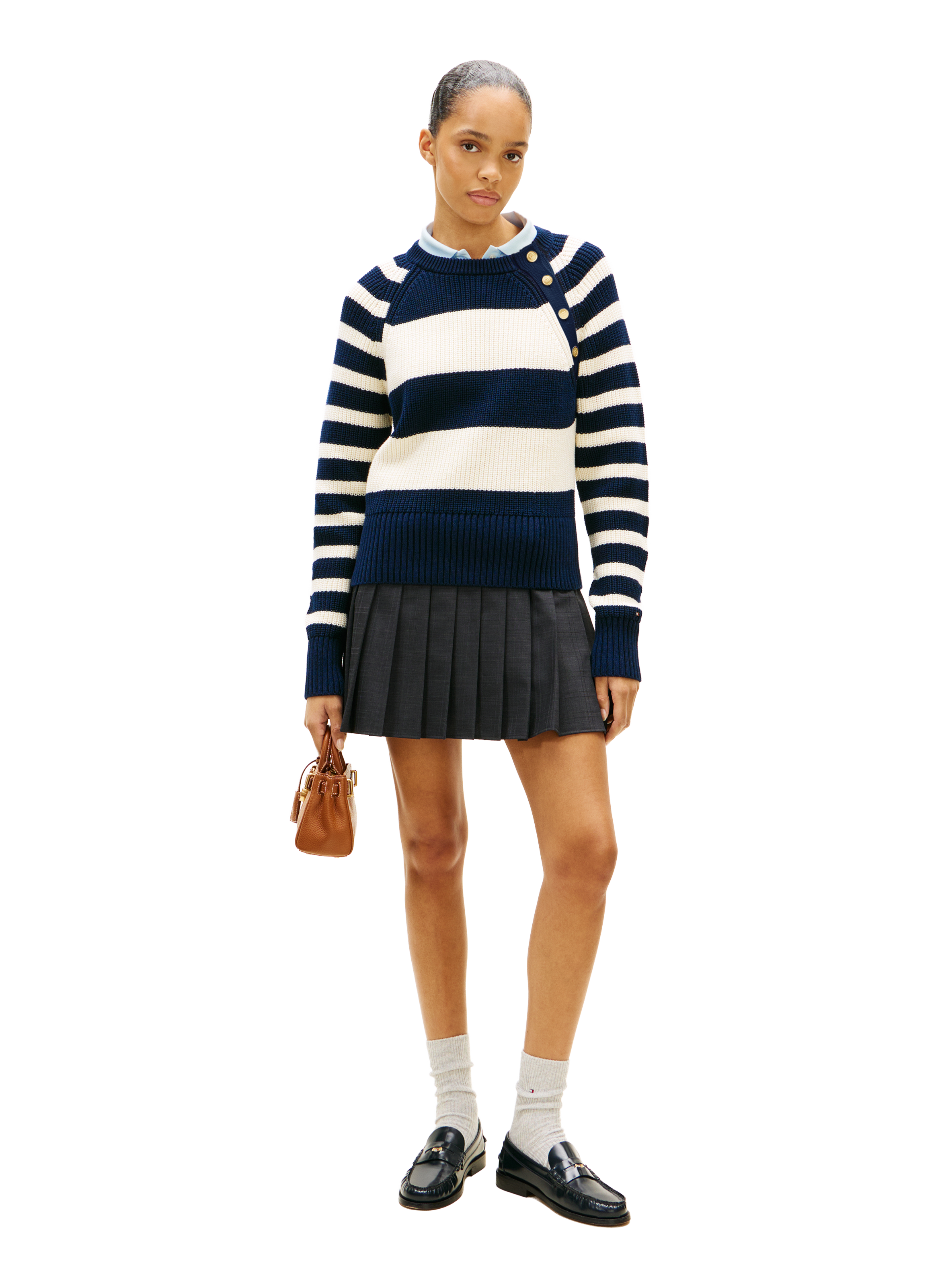 Striped cotton jumper TOMMY HILFIGER Multicolour