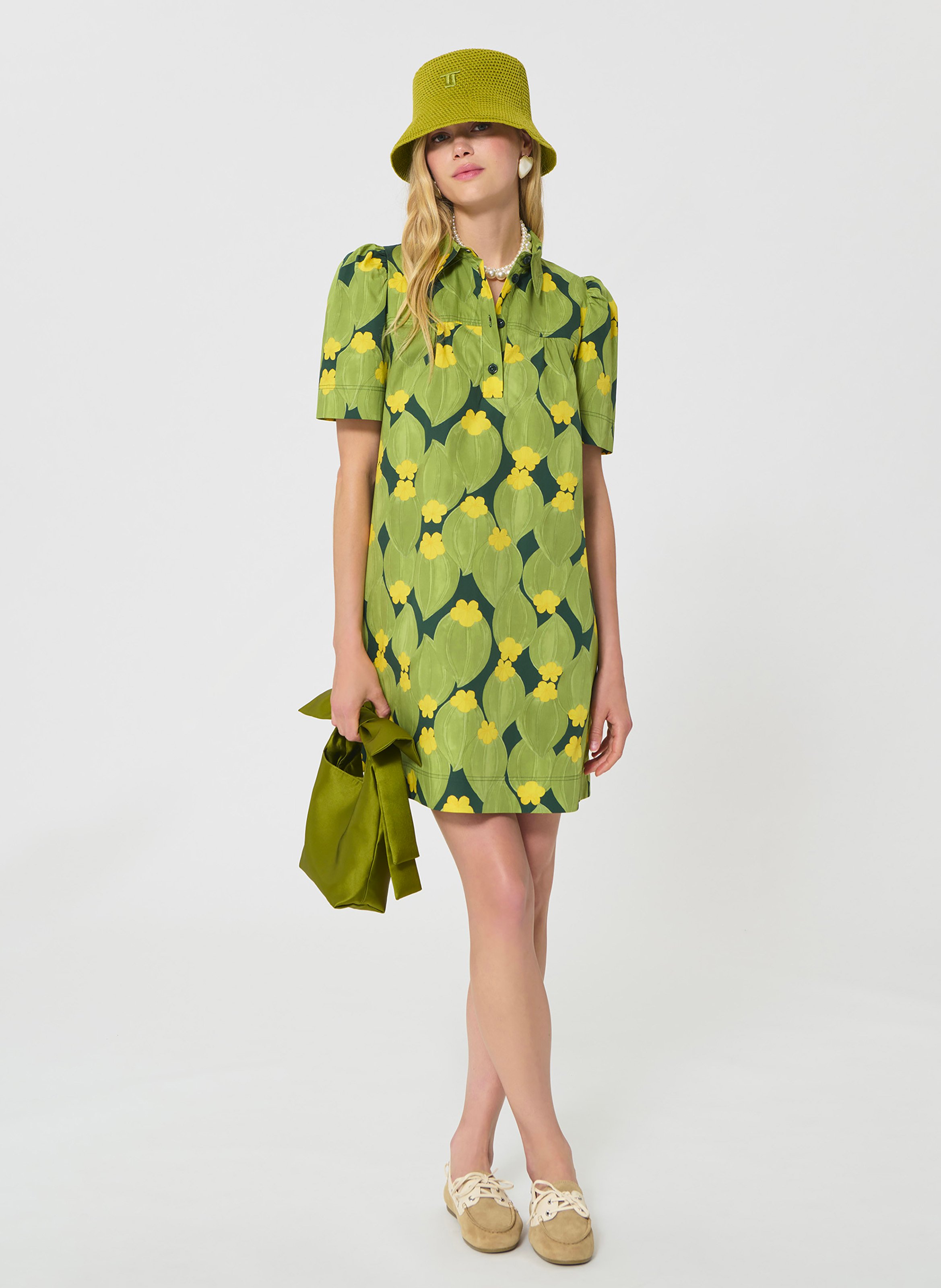 Robe rudy TARA JARMON Vert