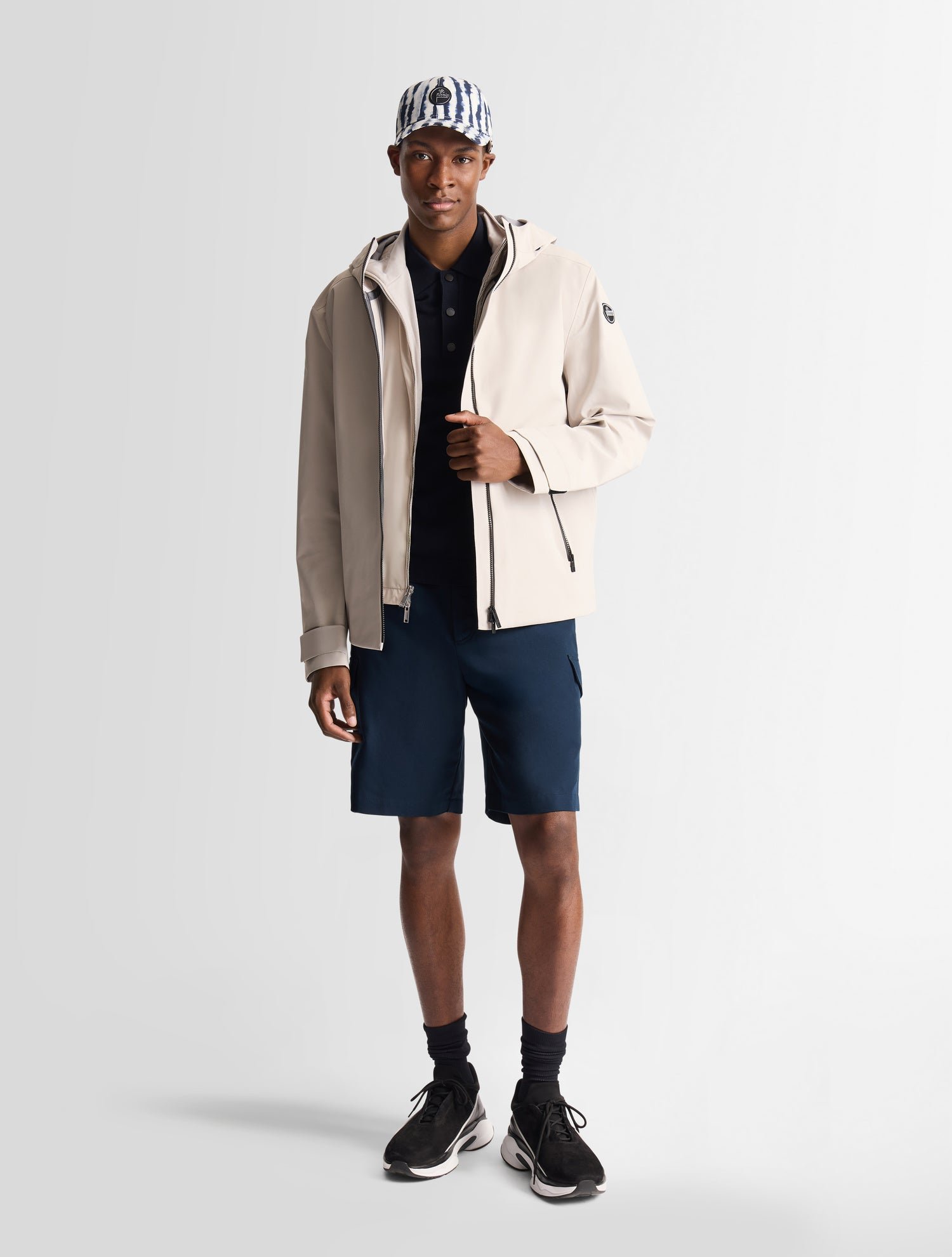 Veste ilanox col capuche coupe regular FUSALP Blanc