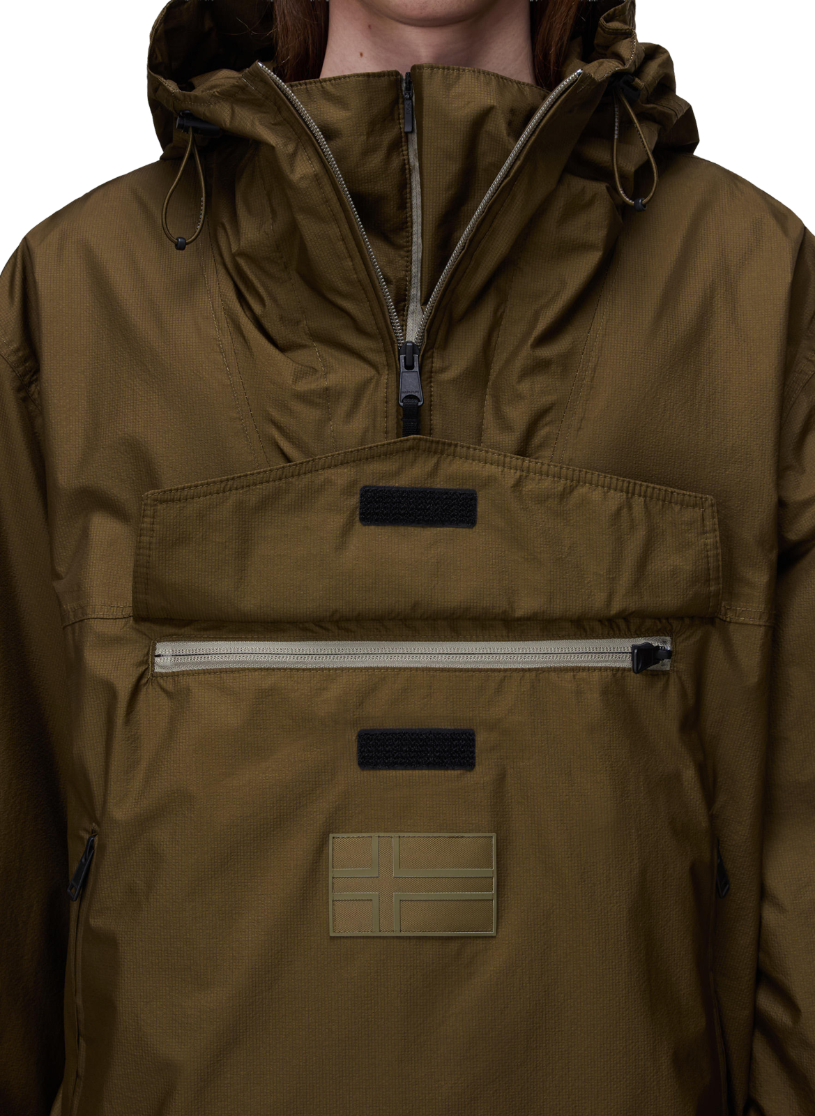 Veste anorak Rainforest à capuche NAPAPIJRI Kaki