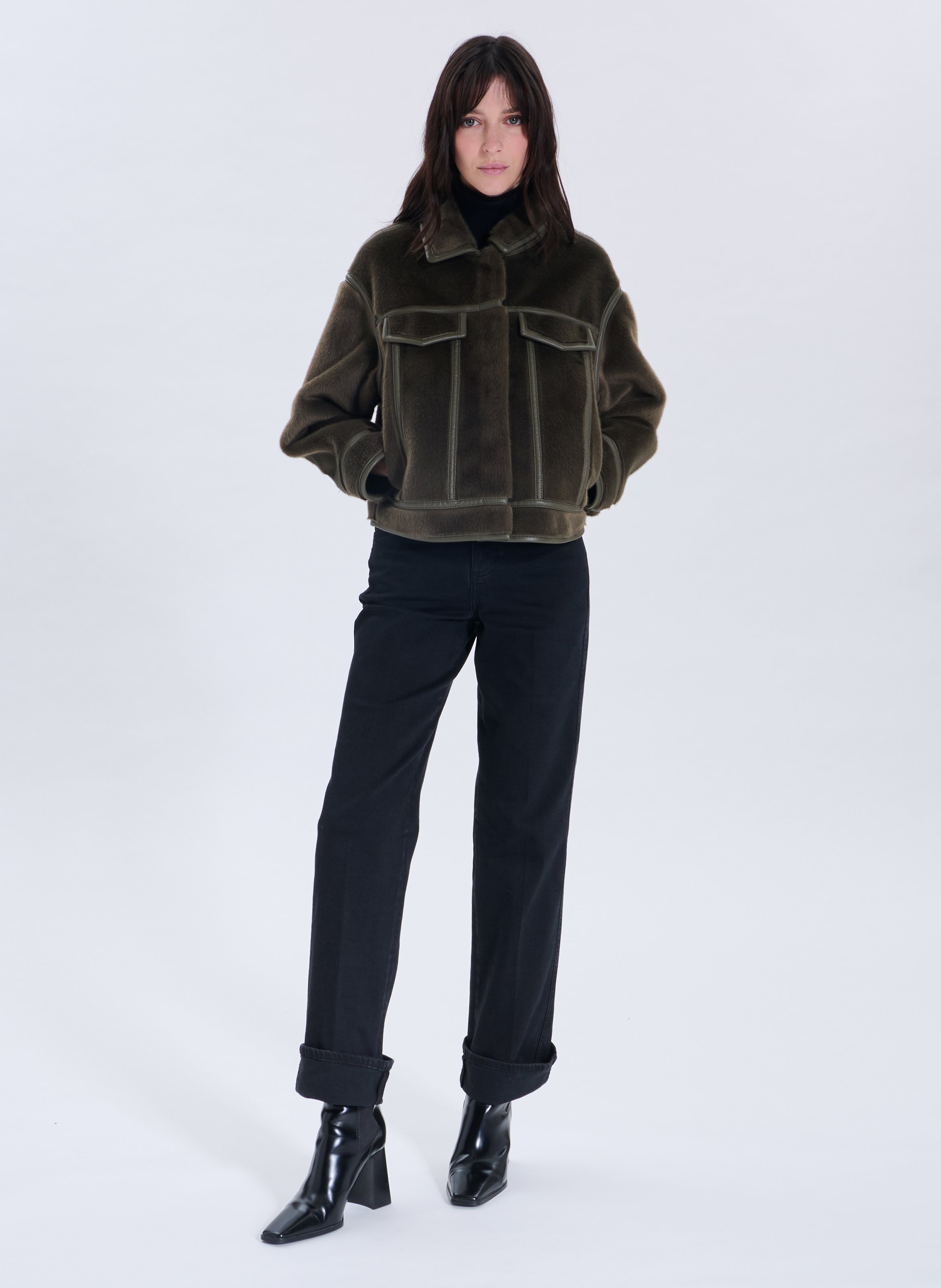 Jean  popus ZAPA Noir