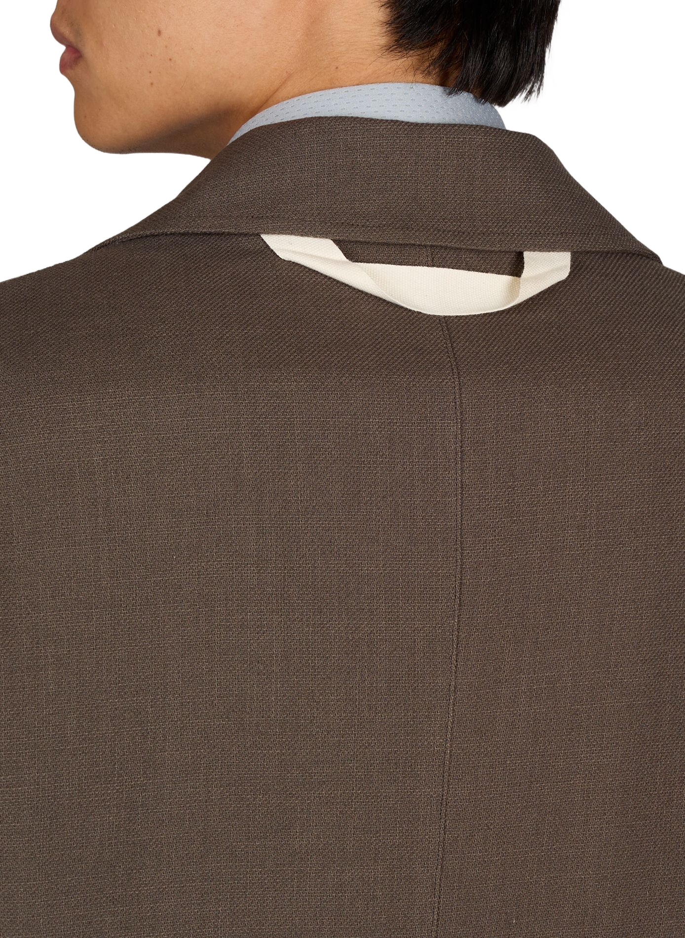 Textured linen blazer MERELY MADE Brown