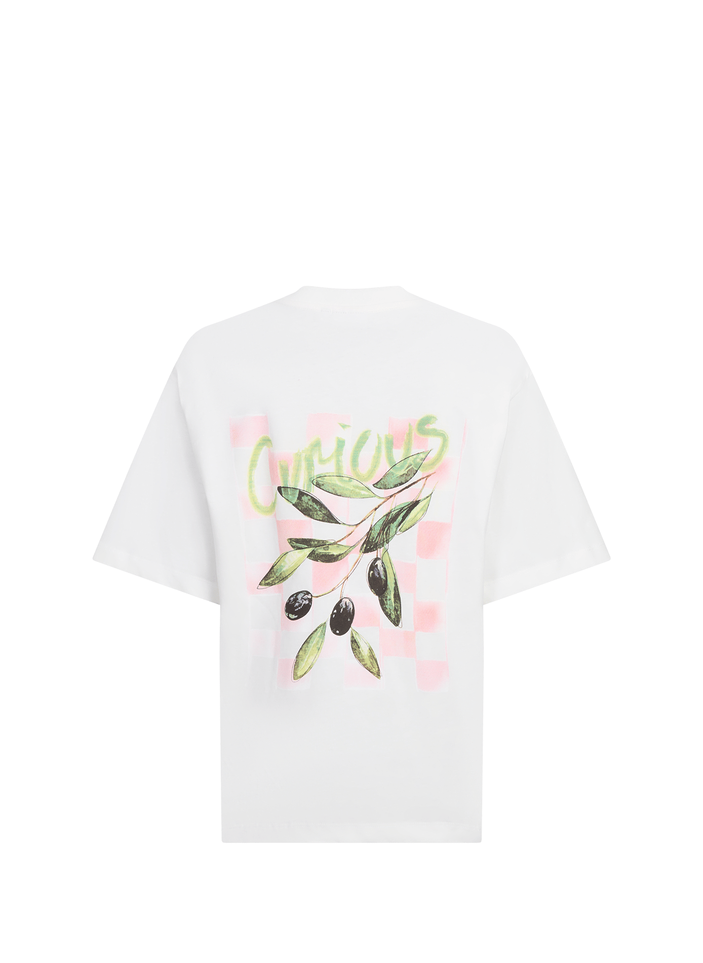 T-shirt imprimé Objeliza en coton OBJECT Blanc