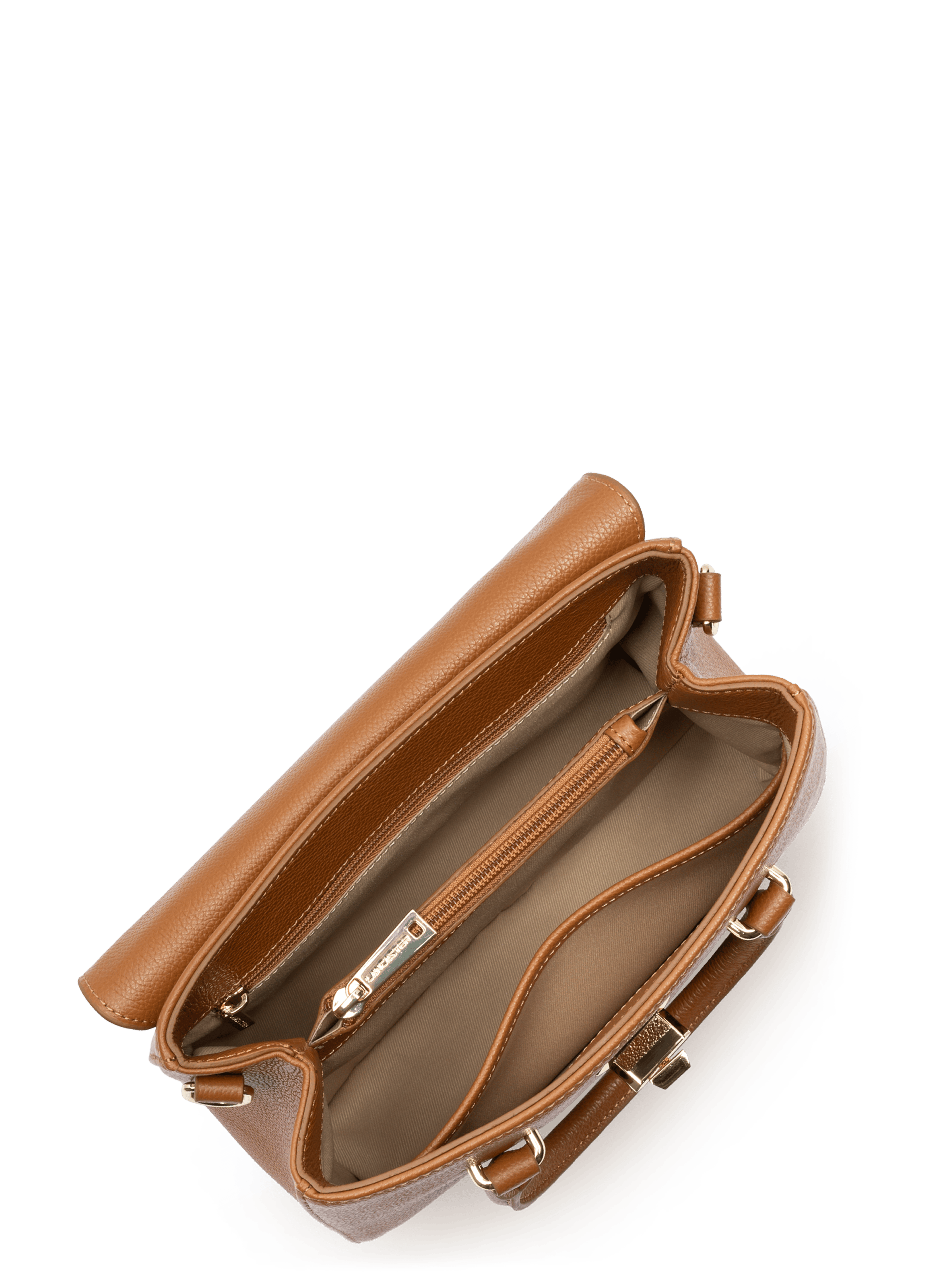 Small handbag - milano cosmos LANCASTER Brown