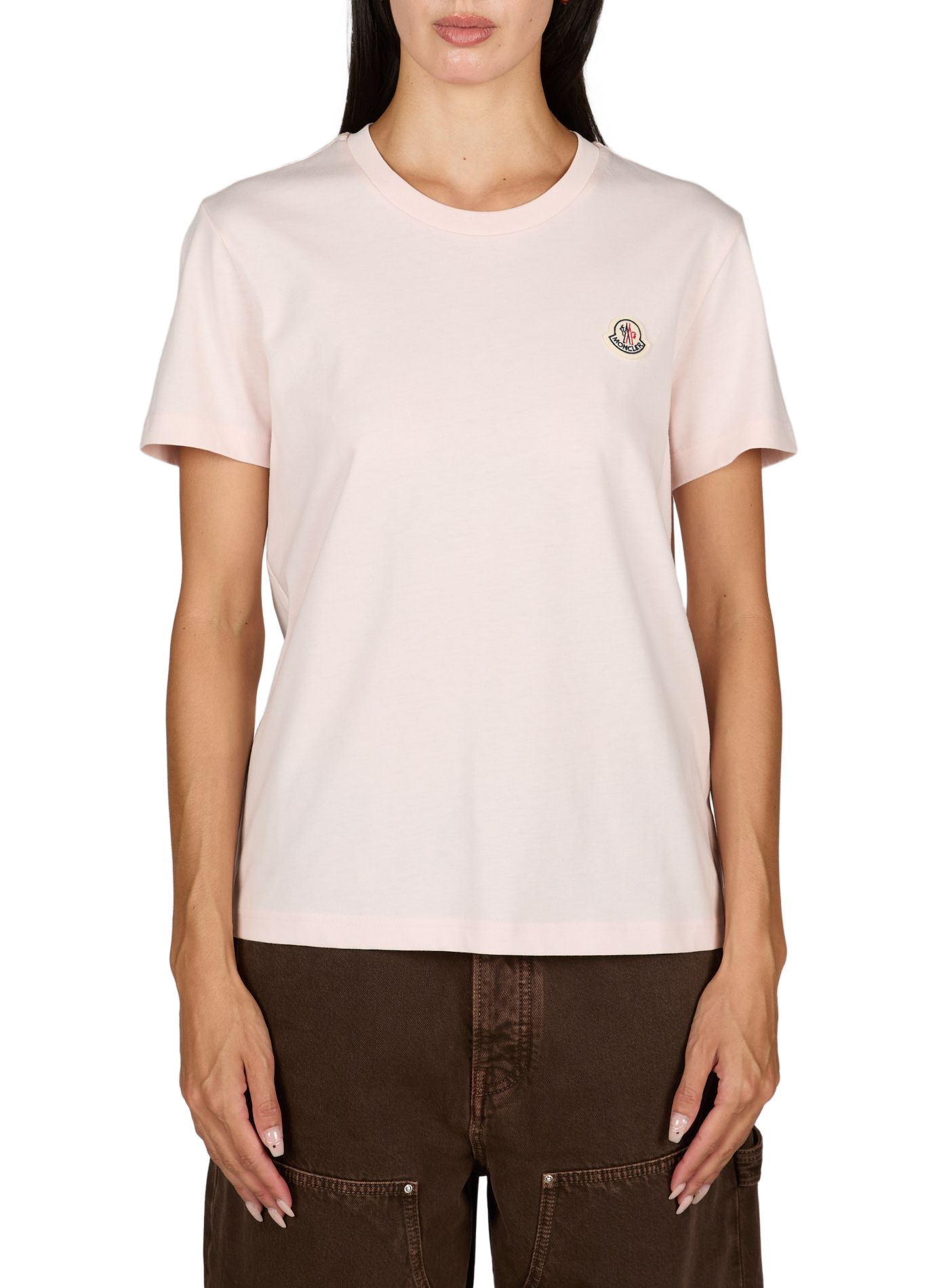 Conjunto de 3 camisetas de algodón MONCLER Rosa