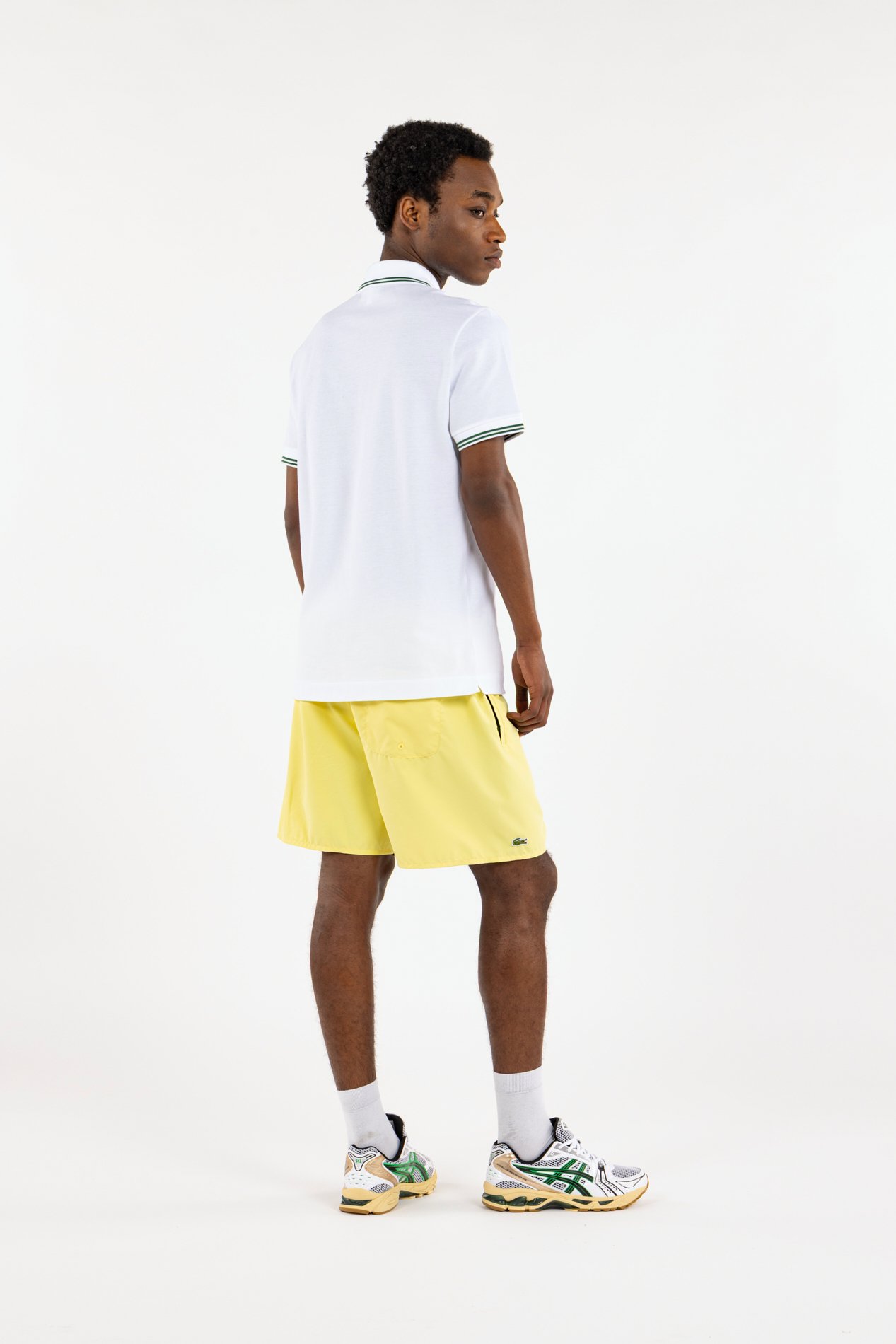 Polo LACOSTE Blanc