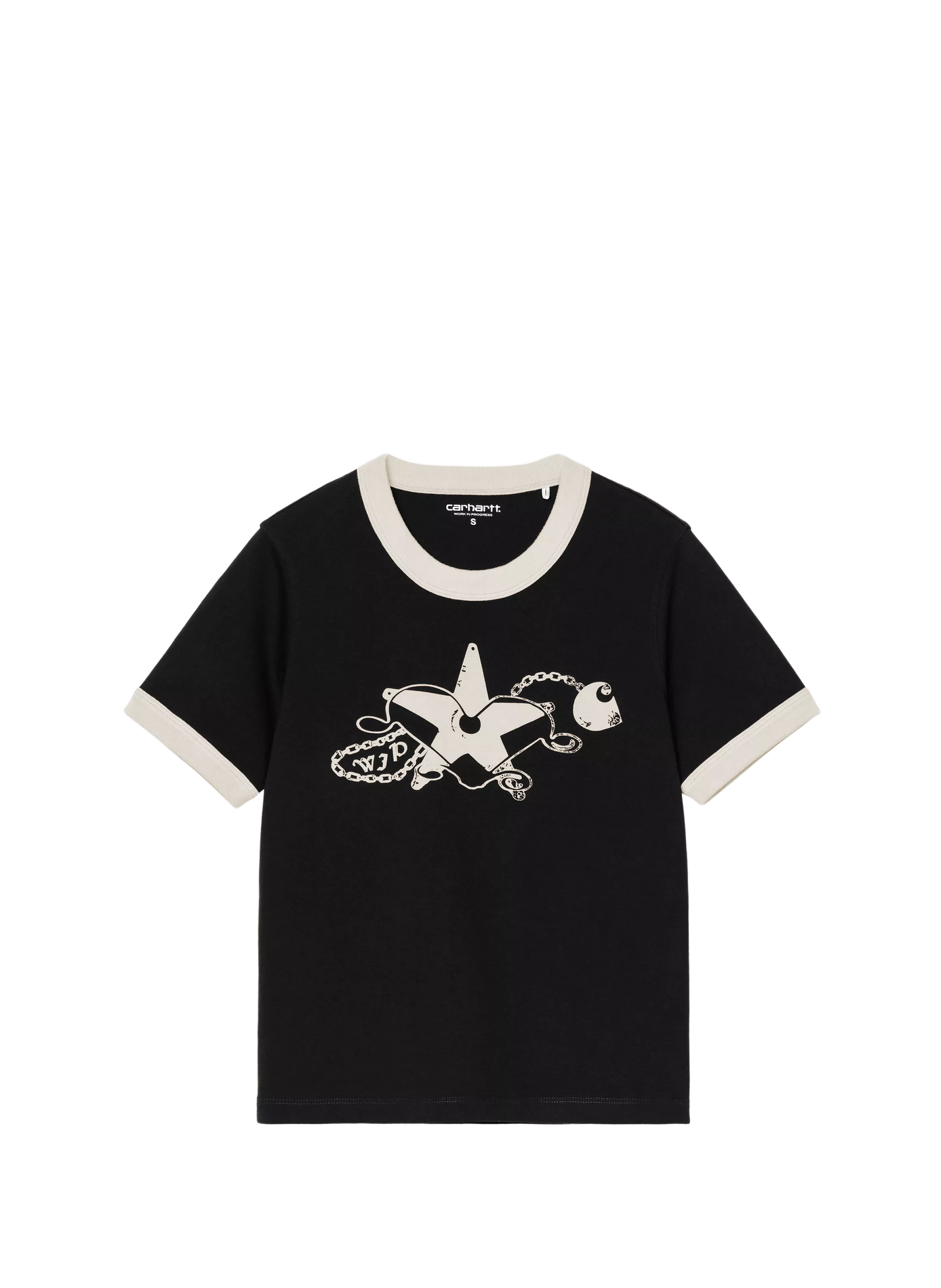 Aansluitend bedrukt T-shirt CARHARTT WIP Zwart