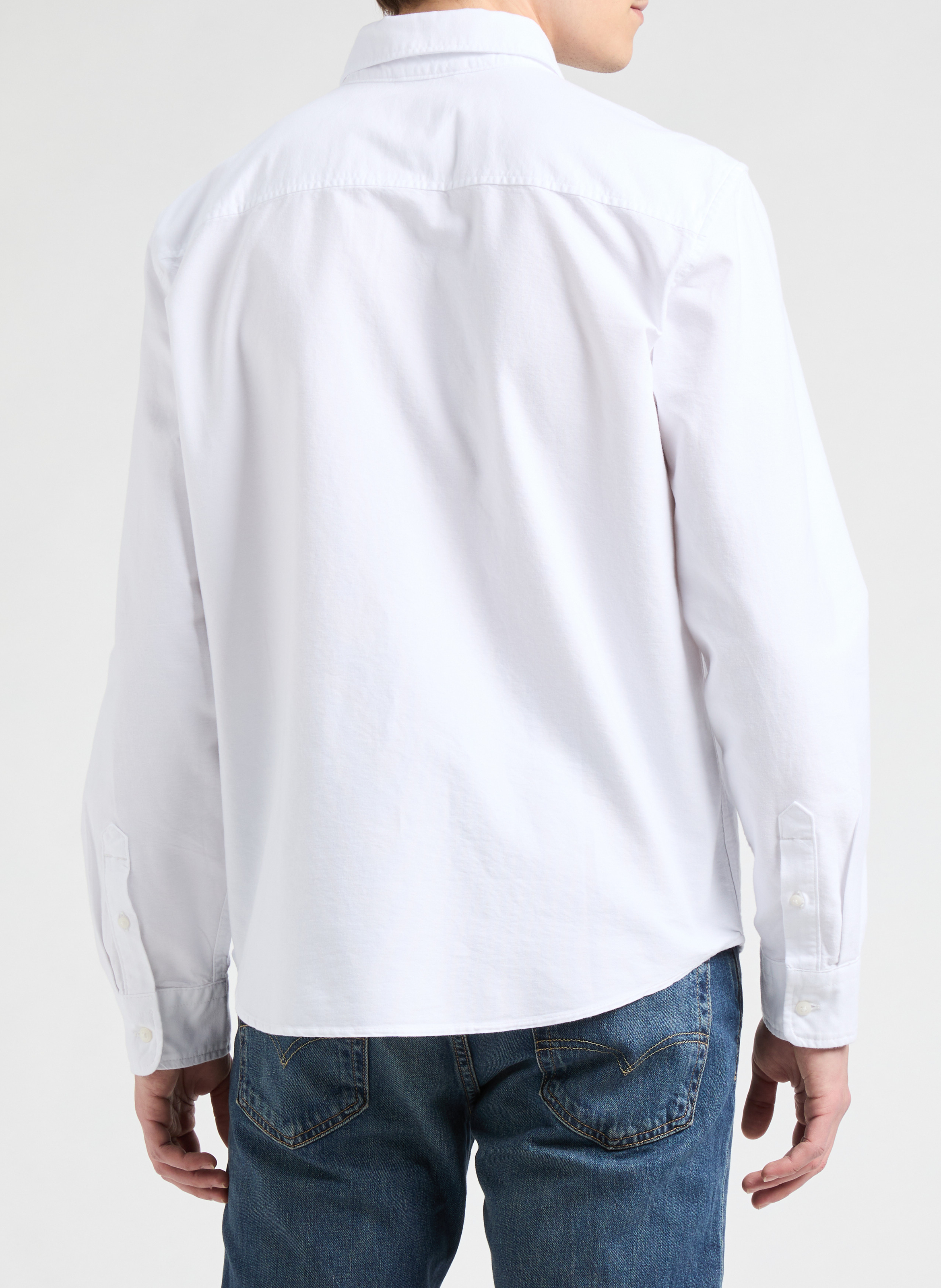 Chemise denim en coton  LEVI'S Blanc