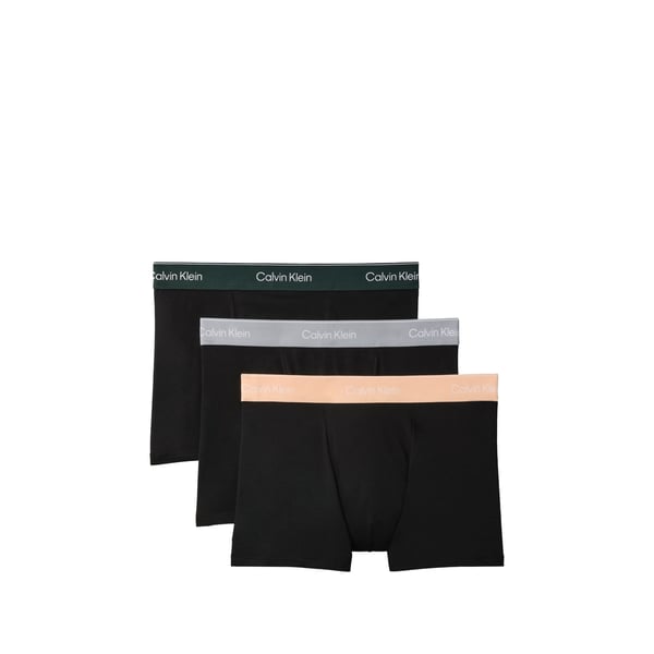 Lot de 3 boxers en coton mélangé Lot de 3 boxers en coton mélangé