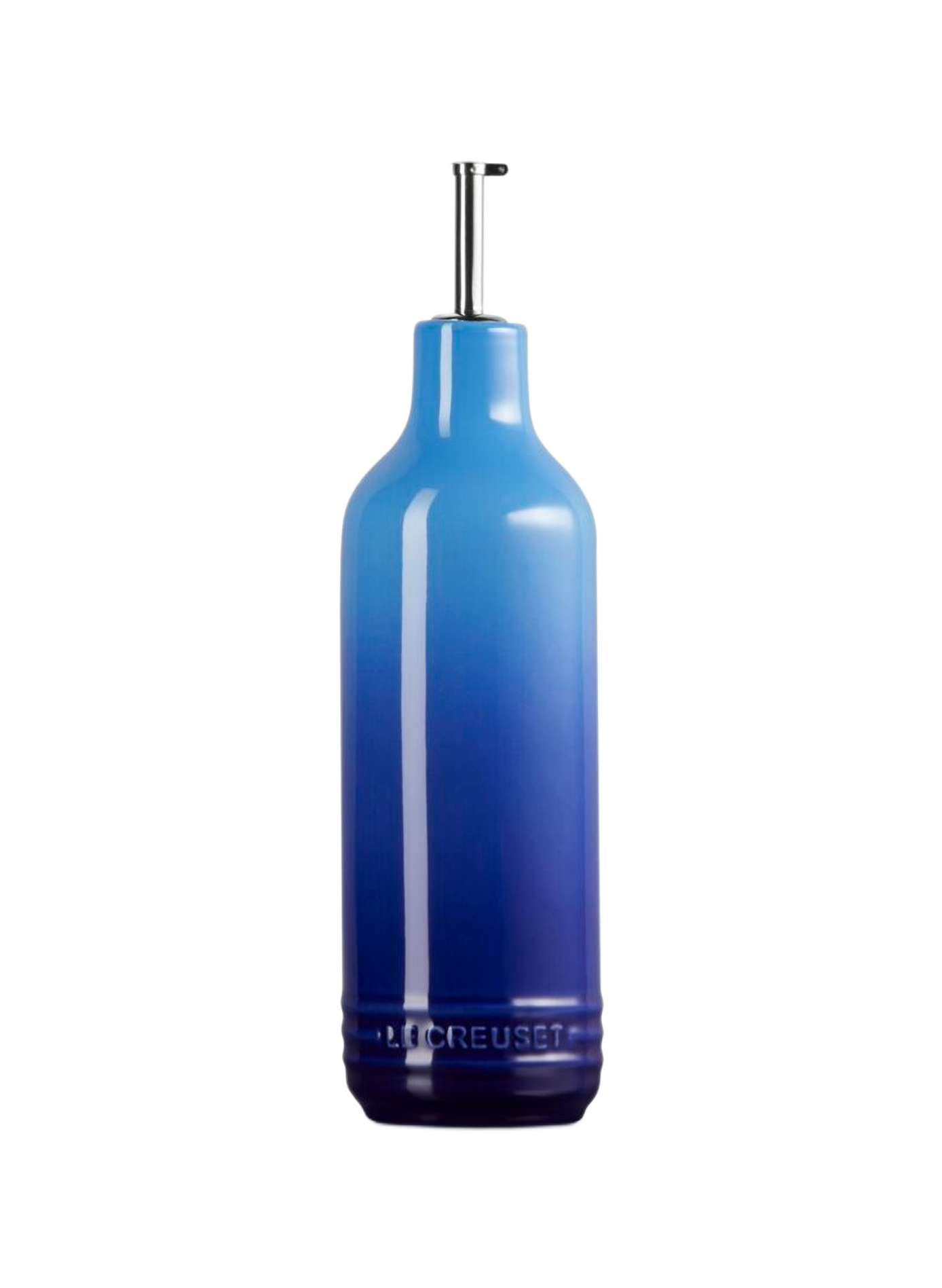 Signatur-Ölflasche 600ml aus Keramik LE CREUSET Blau