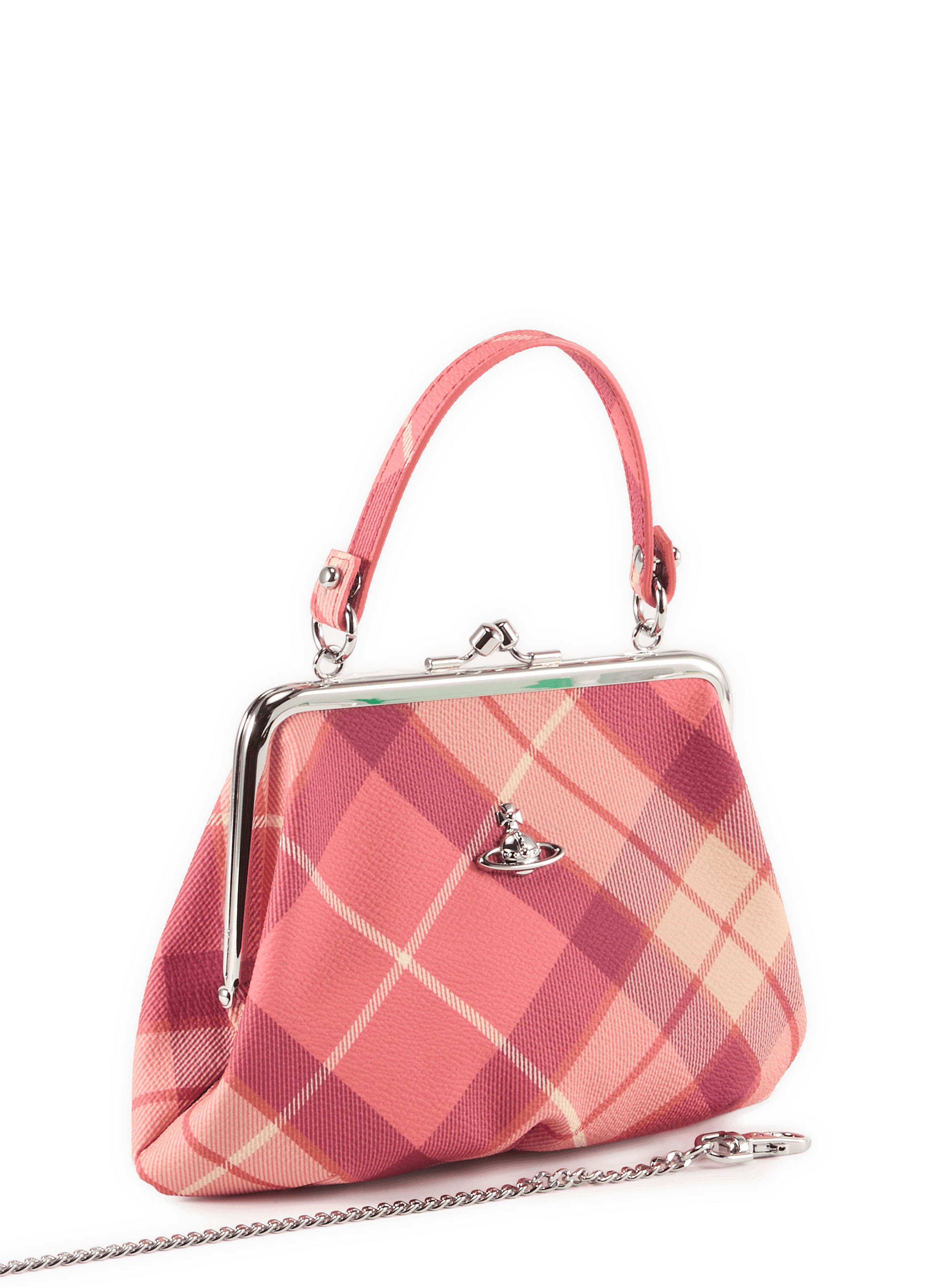 Kleine Handtasche mit Karomuster VIVIENNE WESTWOOD Mehrfarbig