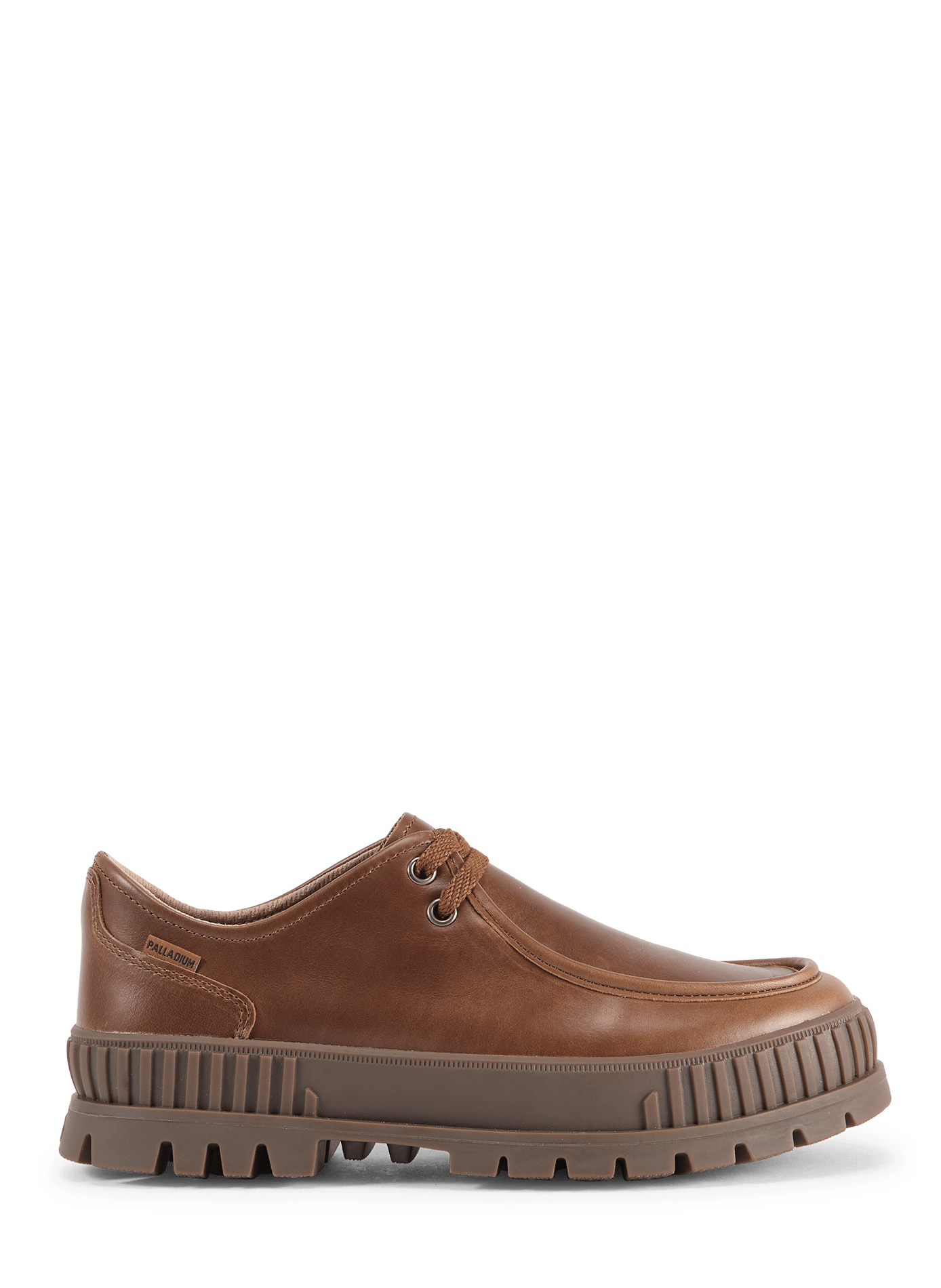 Derbies en cuir PALLADIUM Marron