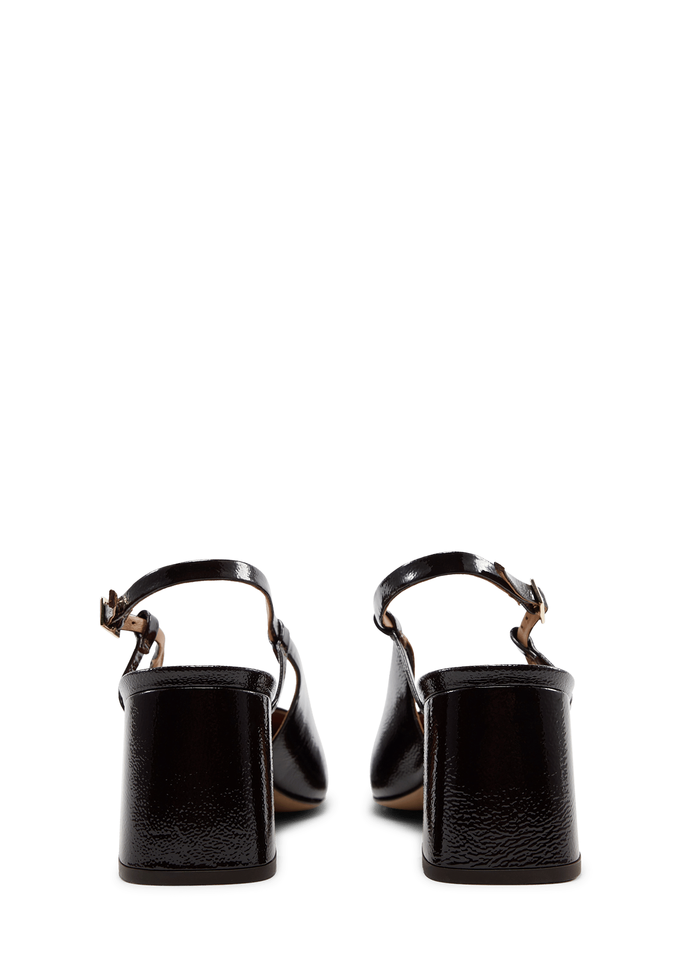 Sling-backs Maddie vernis en cuir BOBBIES Braun