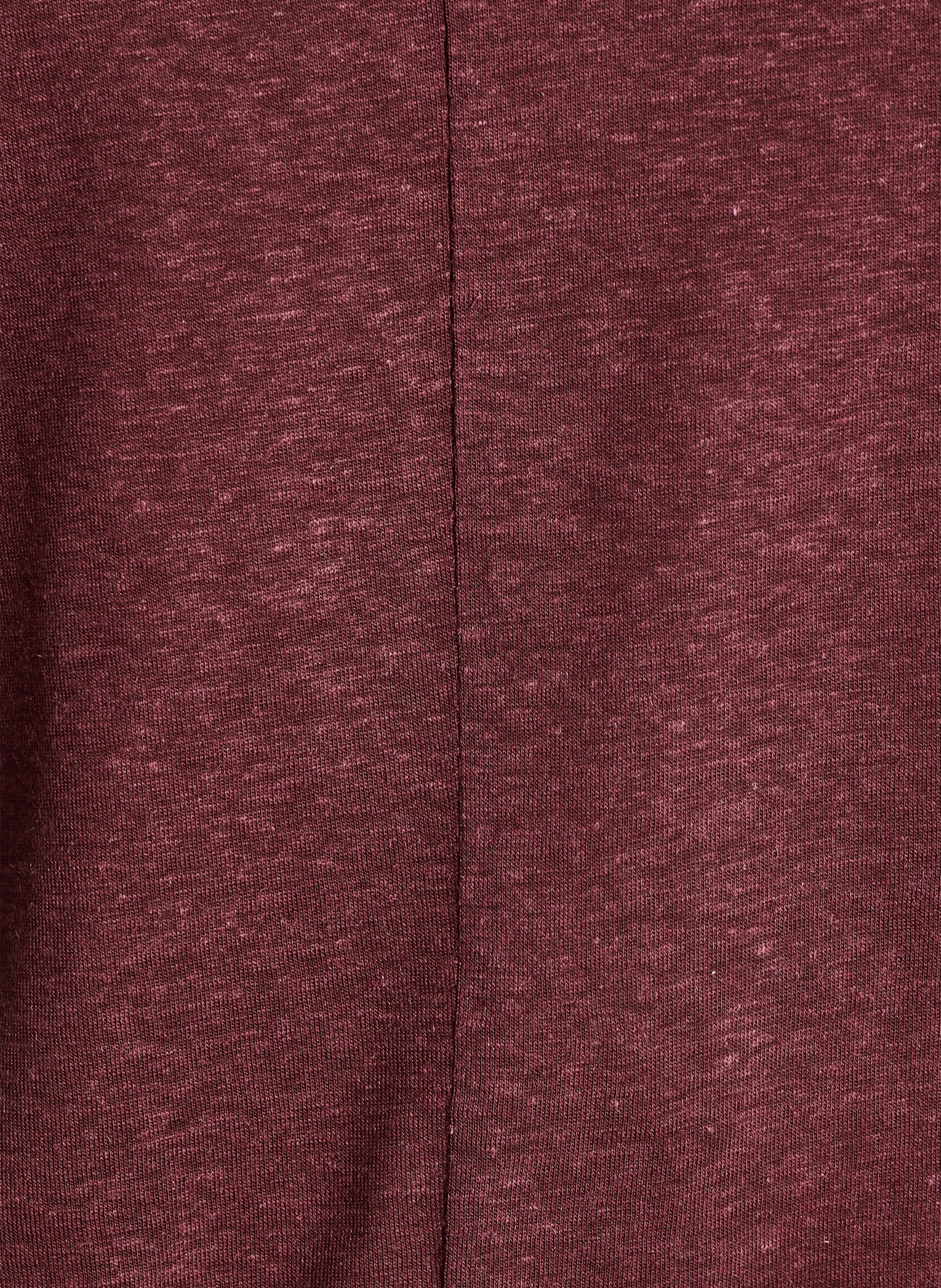 Oversized T-shirt met ronde hals LA FEE MARABOUTEE Bruin
