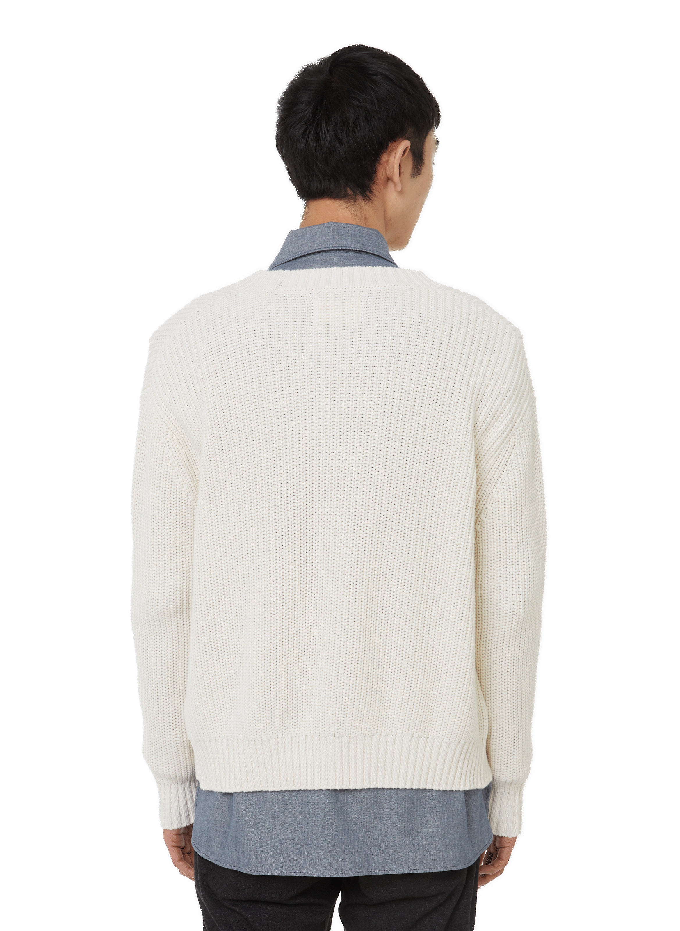Cardigan en tricot SAISON 1865 Beige