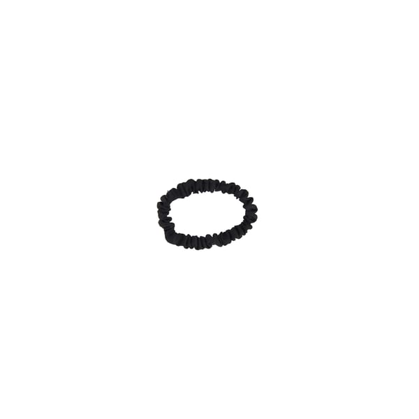 Bachca Silk Scrunchies In Black