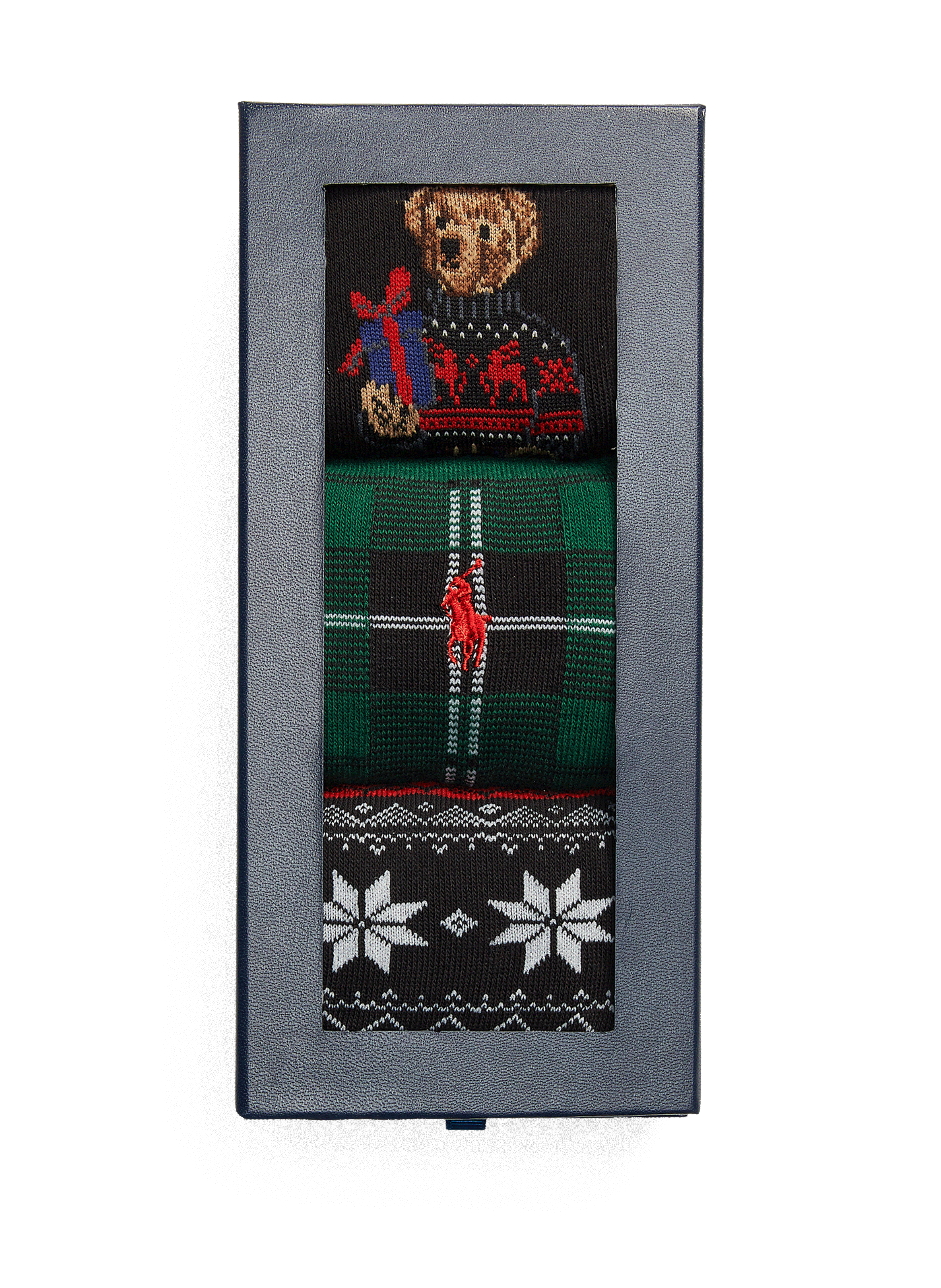 Lot de 3 chaussettes imprimées