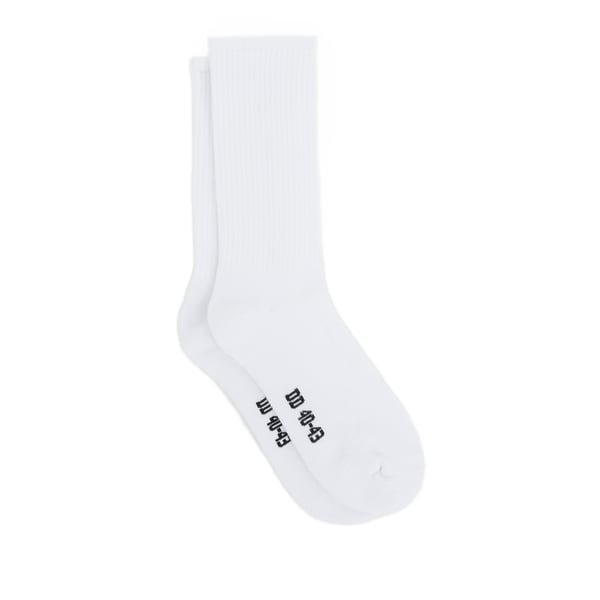 Dore Dore Mid-calf Socks In White