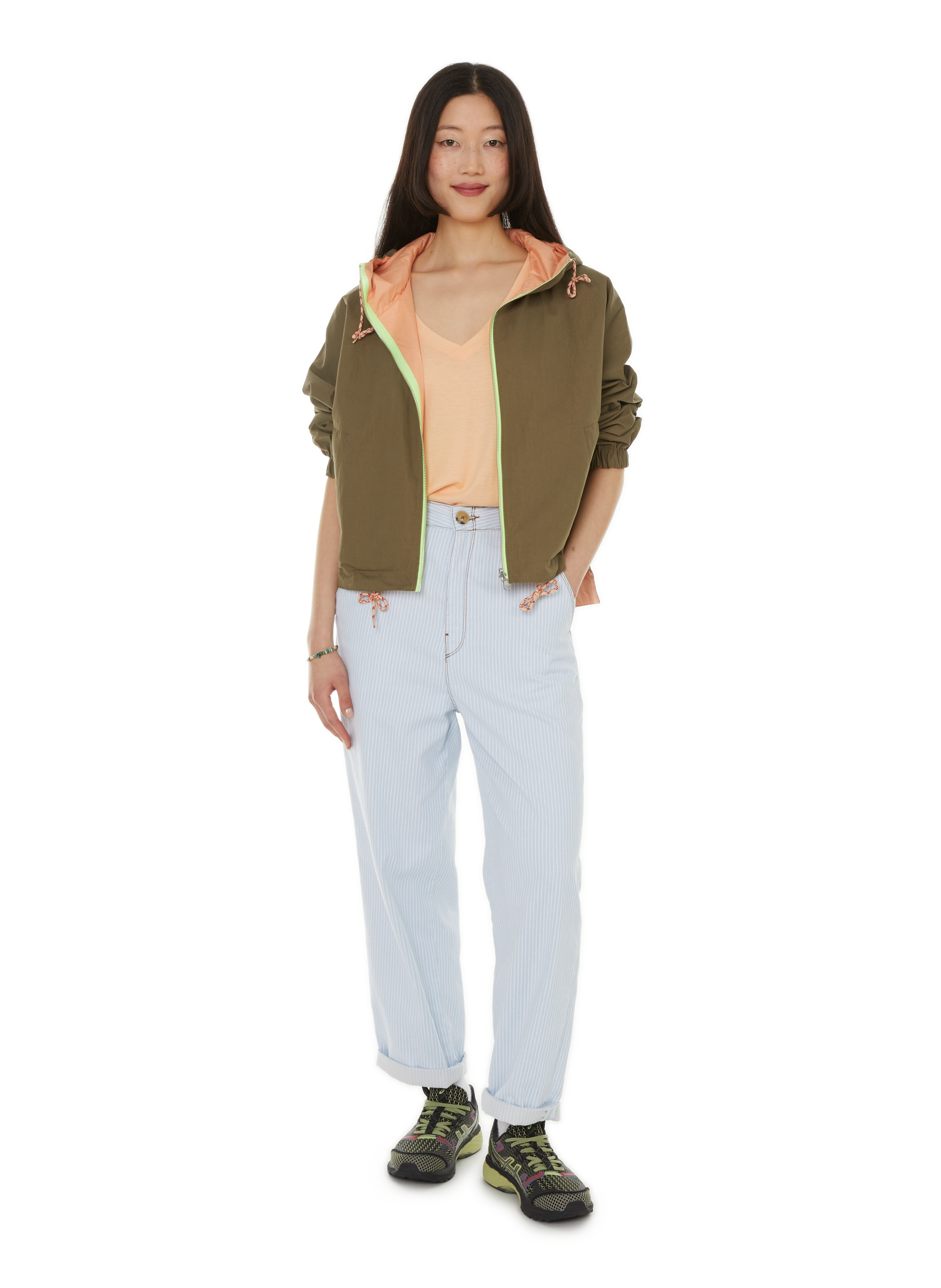 Cotton blend T-shirt  HANRO Orange