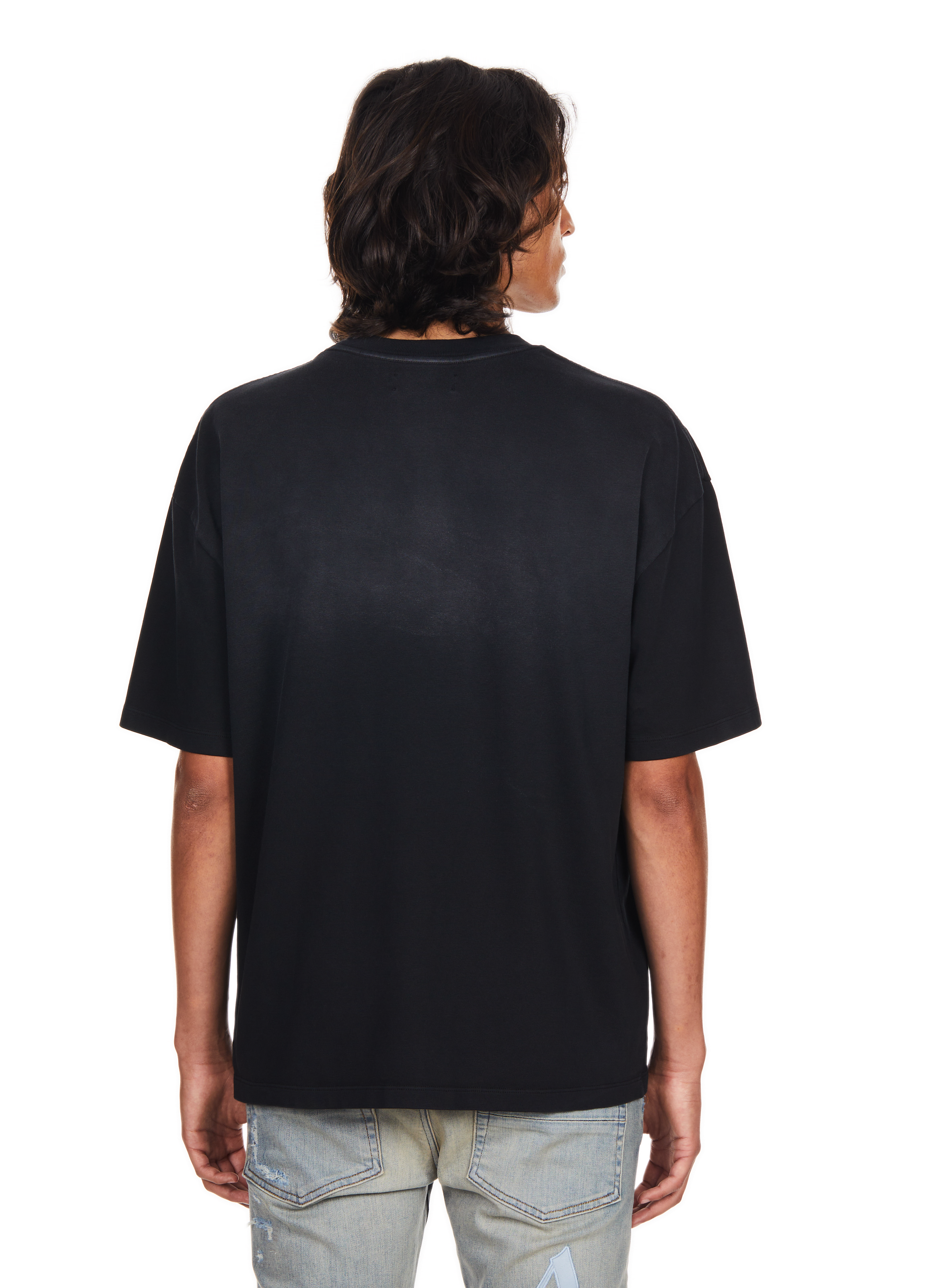 Oversized logo t-shirt AMIRI Black