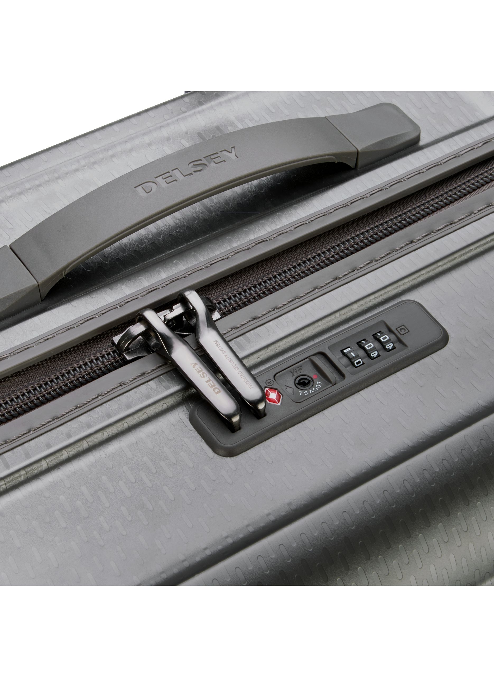 Valise cabine rigide taille s - turenne DELSEY PARIS Argent