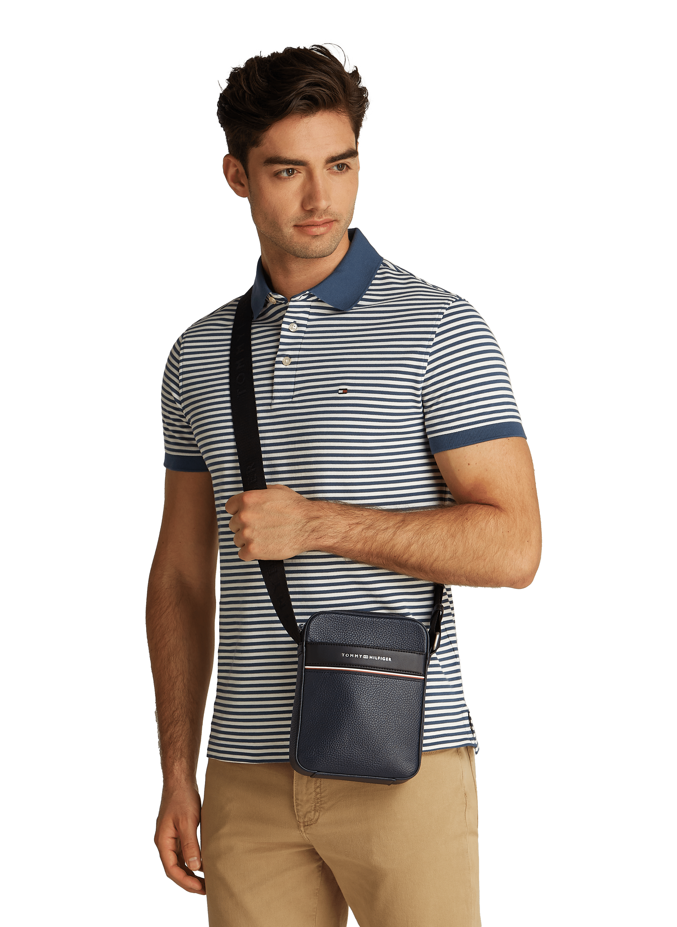 Sac à bandoulière reporter Corporate TH Business TOMMY HILFIGER Bleu