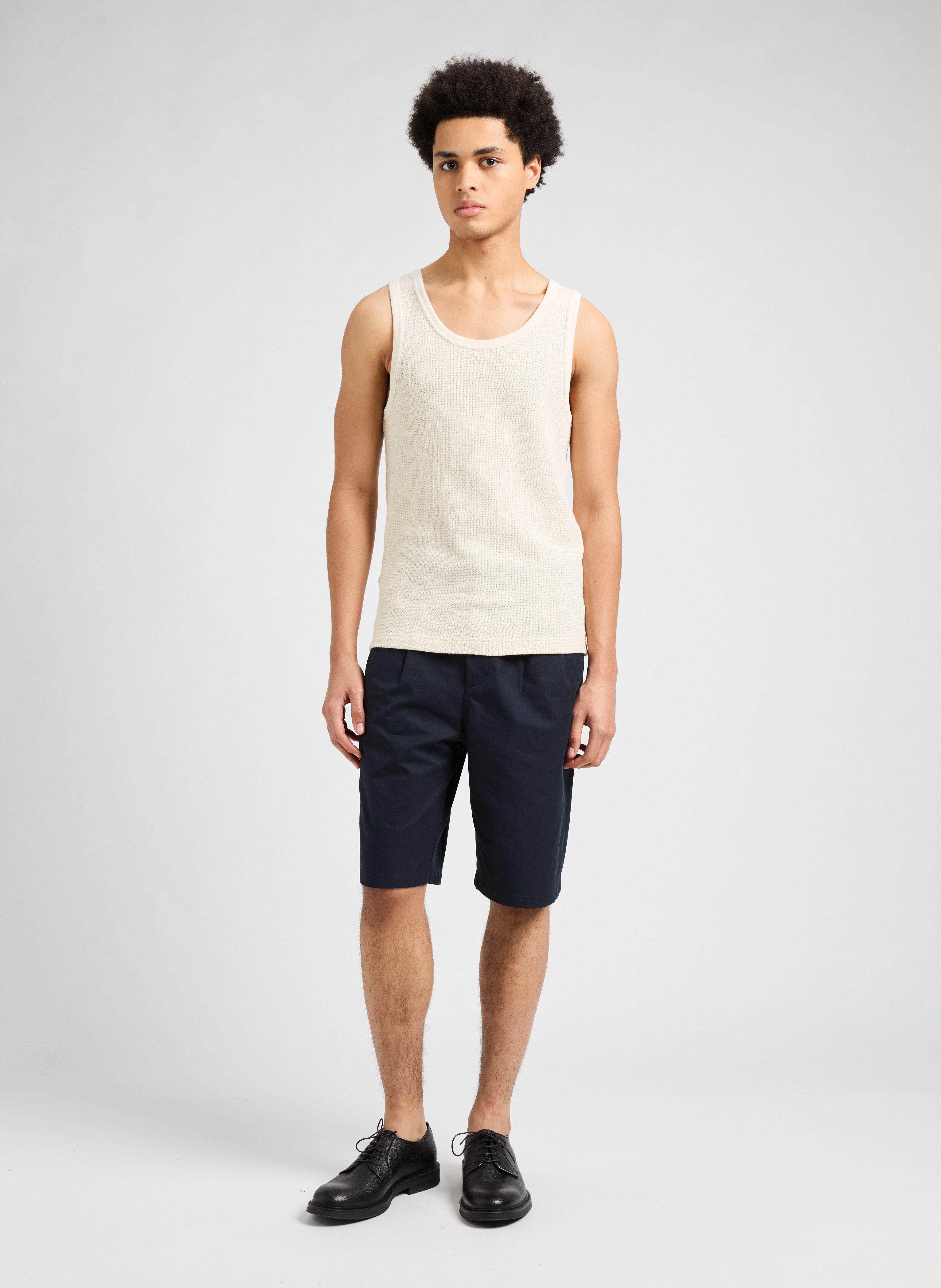 T-shirt Dank en coton SAISON 1865 Beige