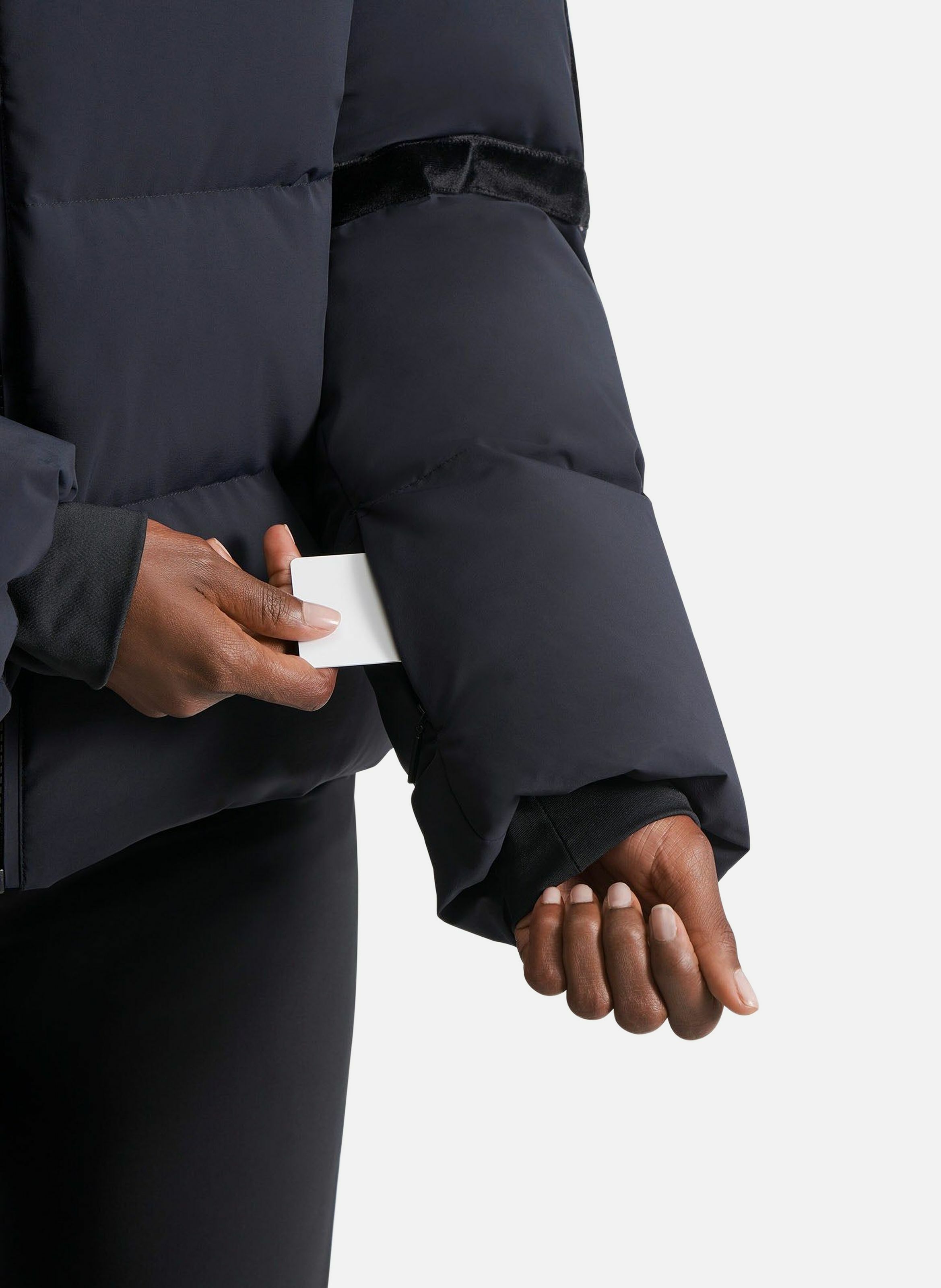 Blouson barsy col montant coupe regular FUSALP Noir