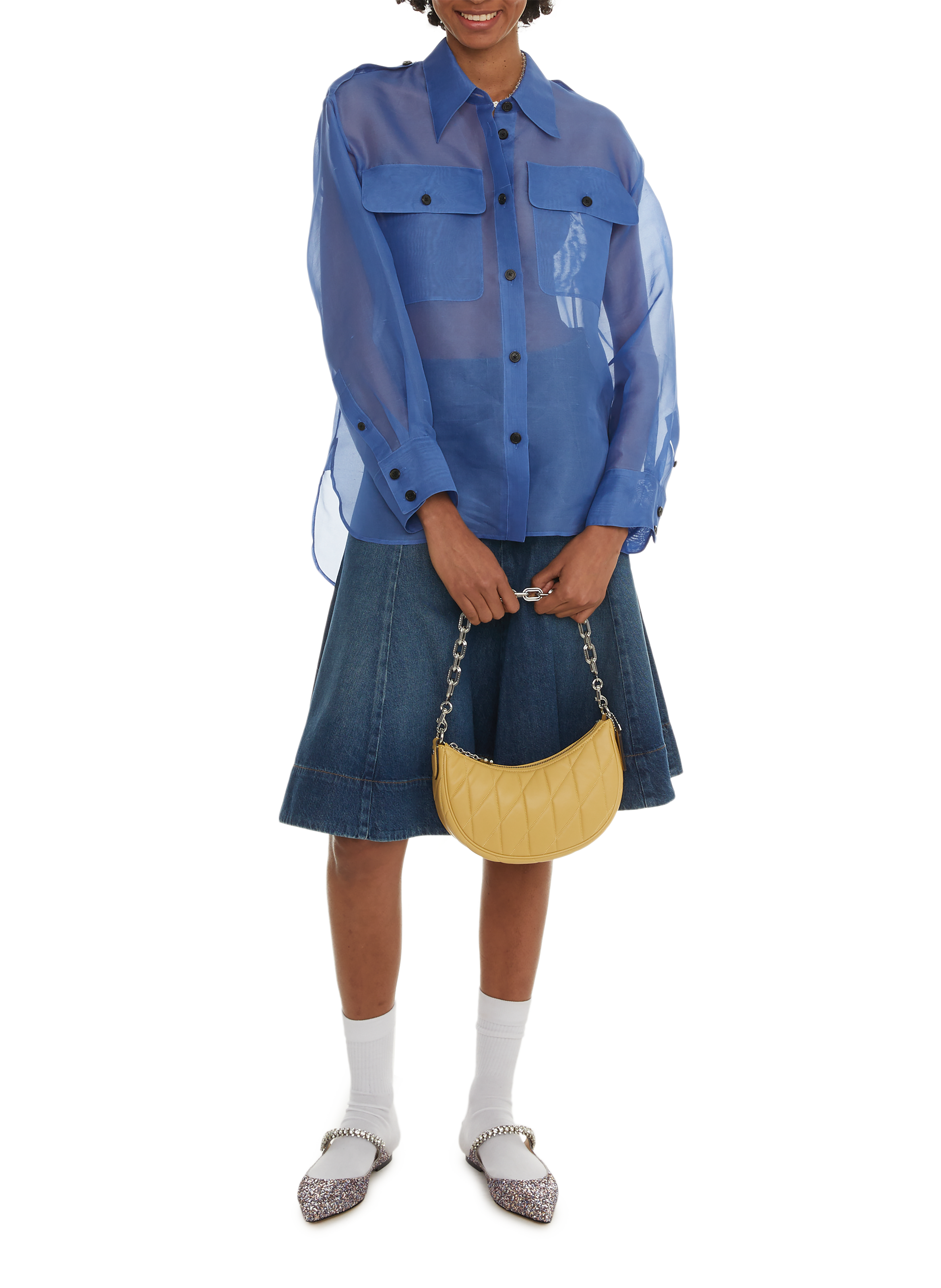 Sandales à strass JIMMY CHOO Violet