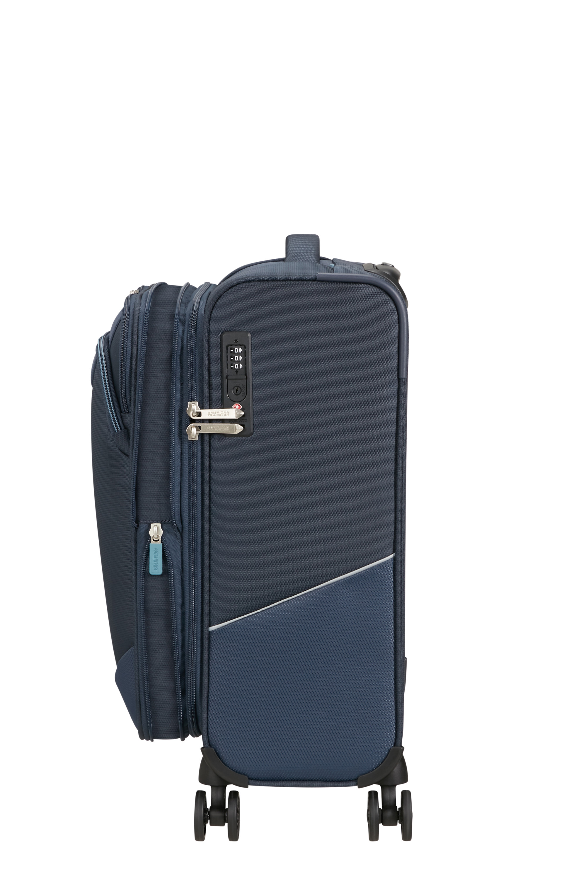 Summerride valise 4 roues taille s AMERICAN TOURISTER Bleu