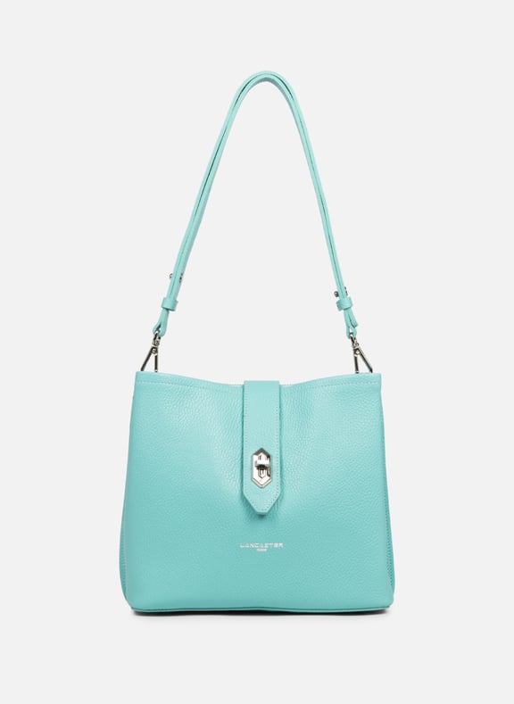 Sac seau - top double Bleu by LANCASTER LANCASTER Sac seau - top double Bleu