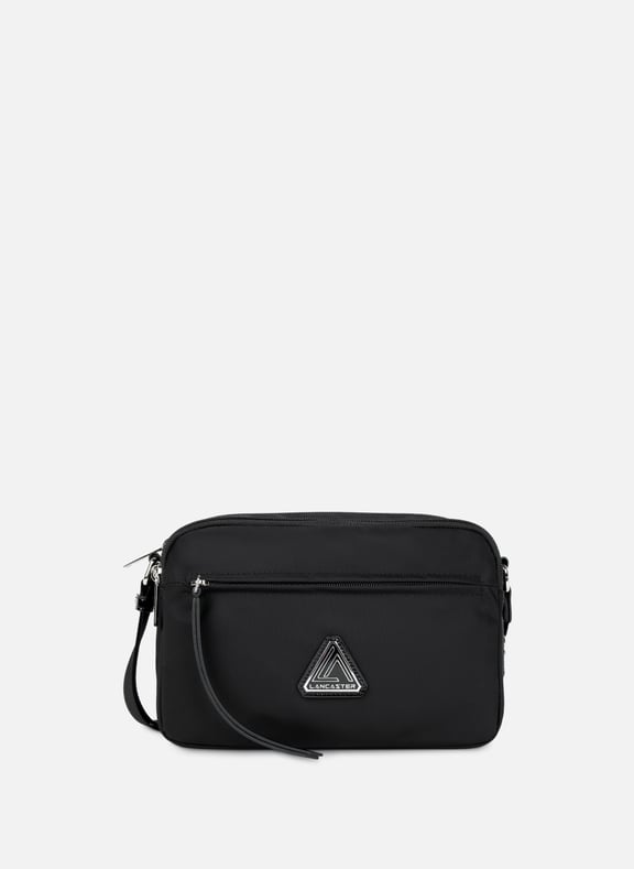 Sac trotteur - basic verni Noir by LANCASTER LANCASTER Sac trotteur - basic verni Noir