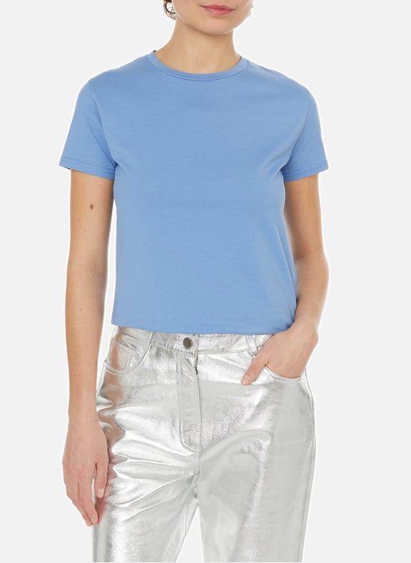 T-shirt en coton Bleu by SAISON 1865 SAISON 1865 T-shirt en coton Bleu