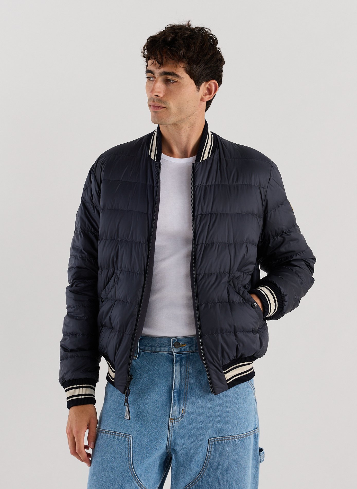 Reversible Vennes bomber MONCLER Blue