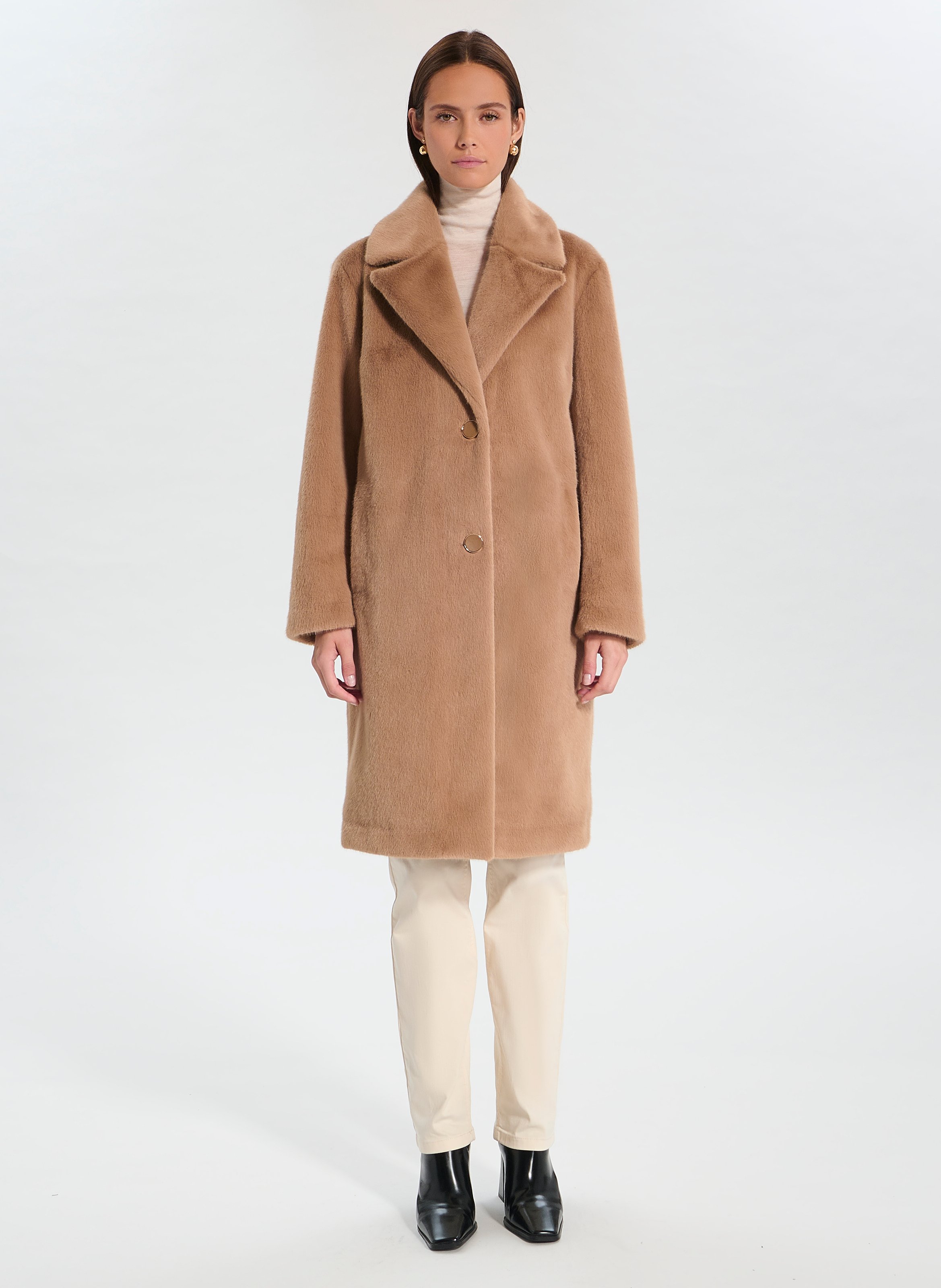 Manteau  Mattie ZAPA Marron