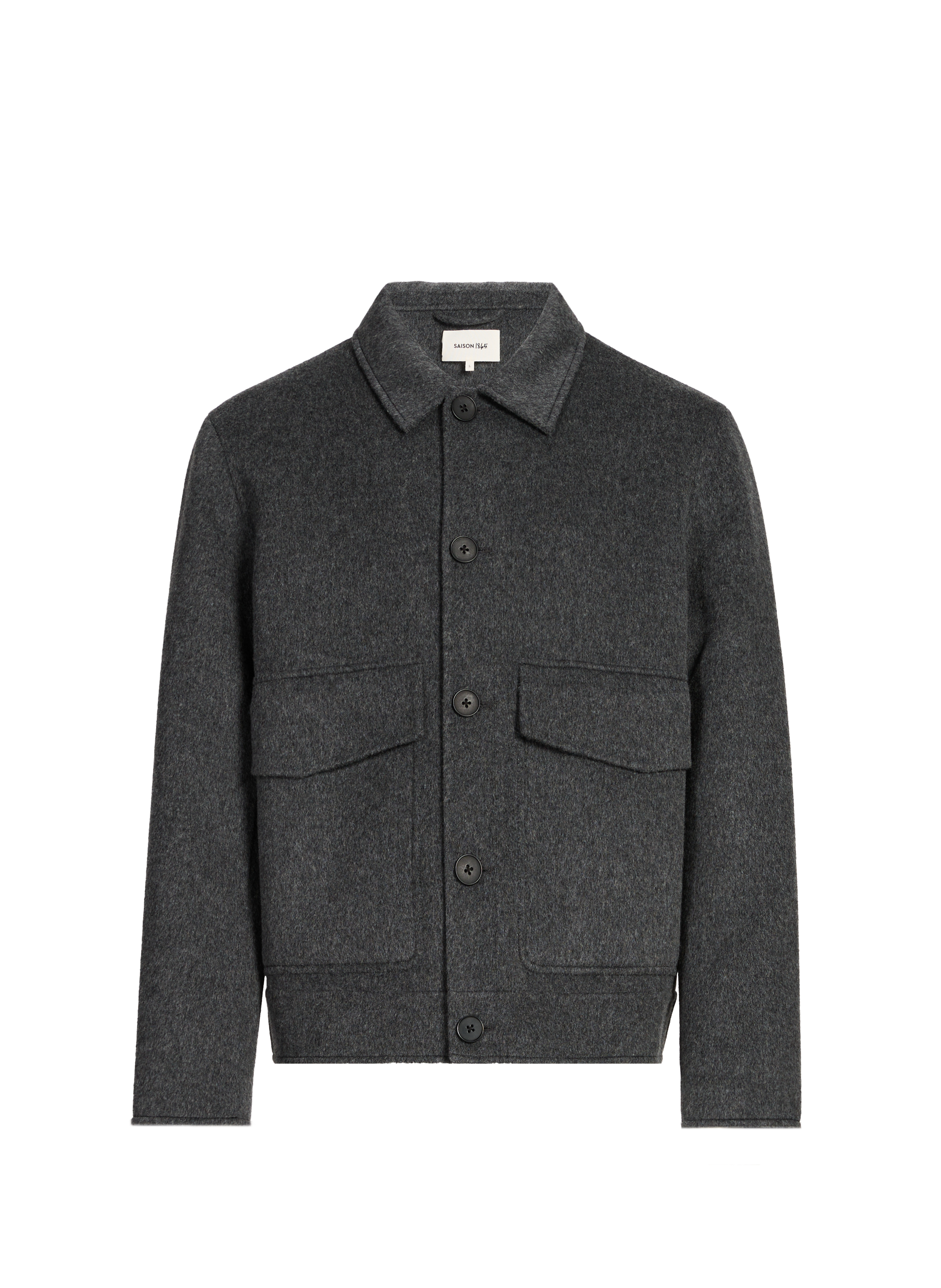 Light wool F Emy jacket SAISON 1865 Grey
