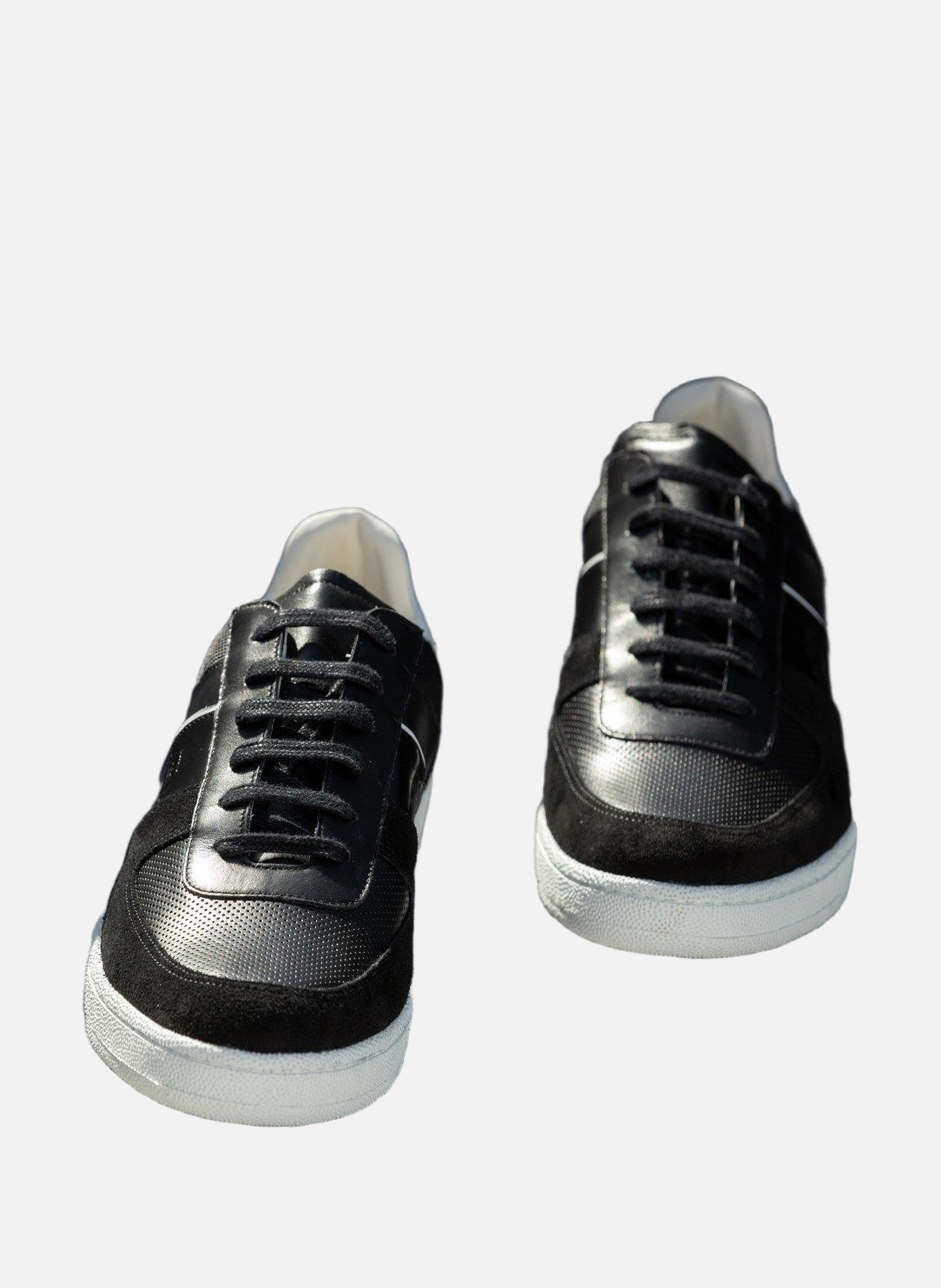 Sneakers cuir grant FINSBURY Noir