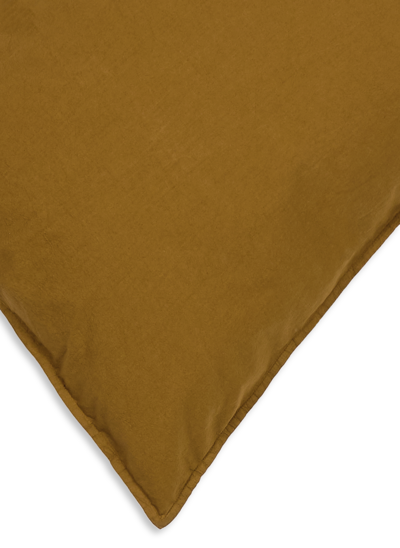 Cotton percale pillowcase AU PRINTEMPS PARIS Golden