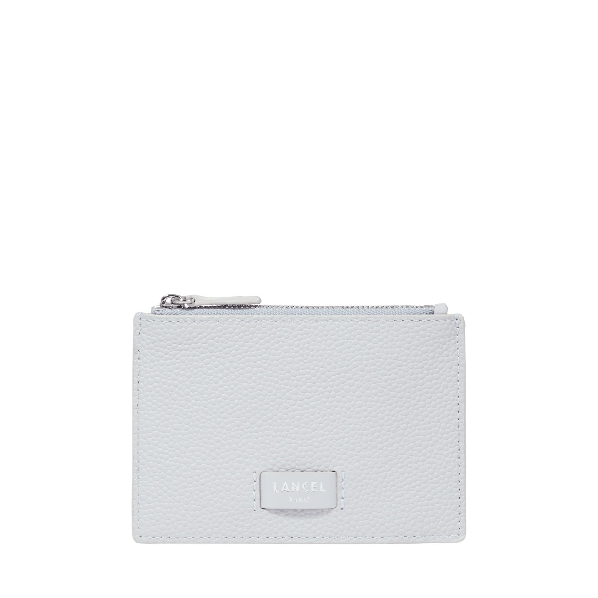 LANCEL Porte-cartes zippé l ninon de lancel Blanc