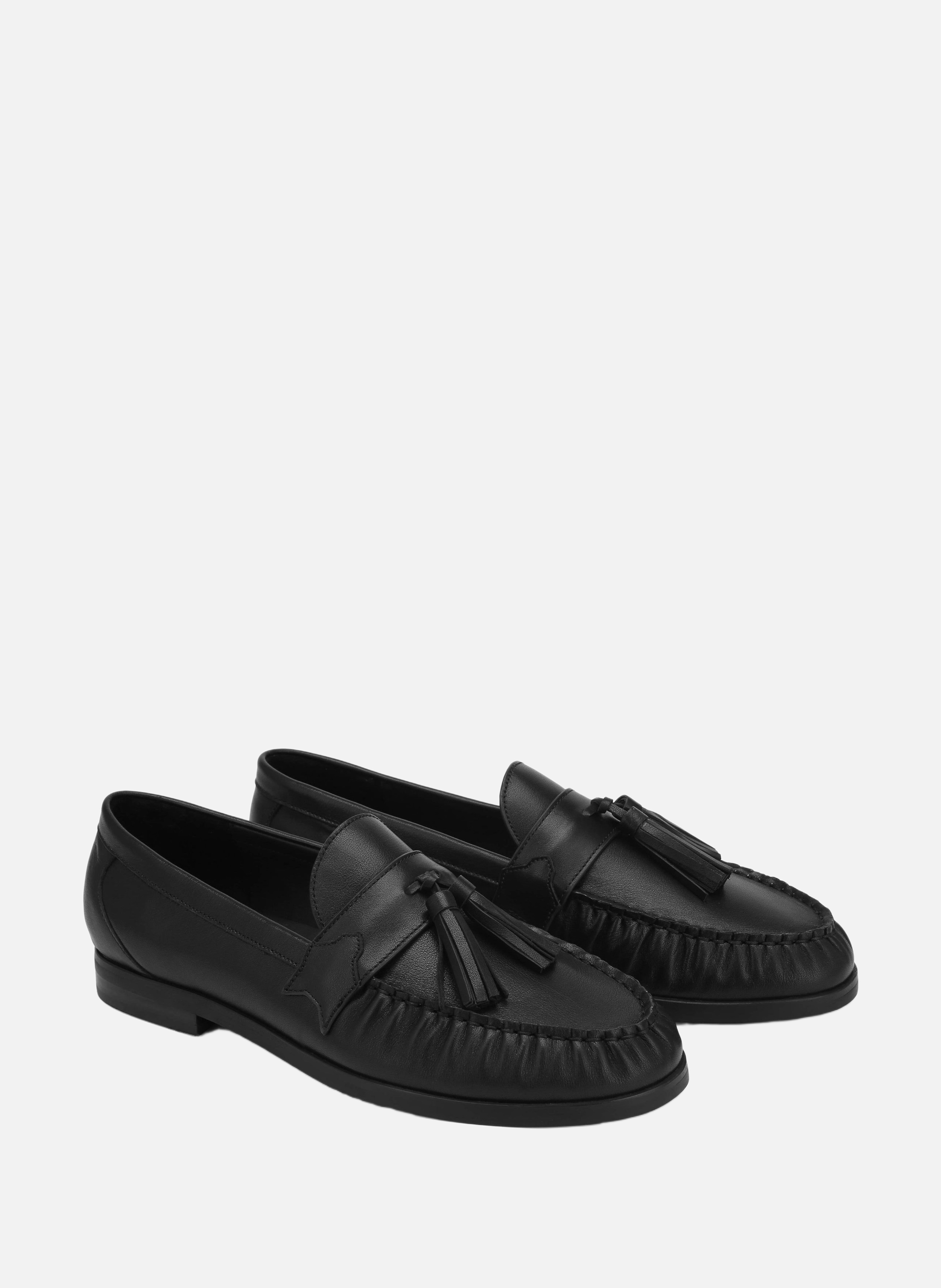 Mocassins lido NAKED WOLFE Noir