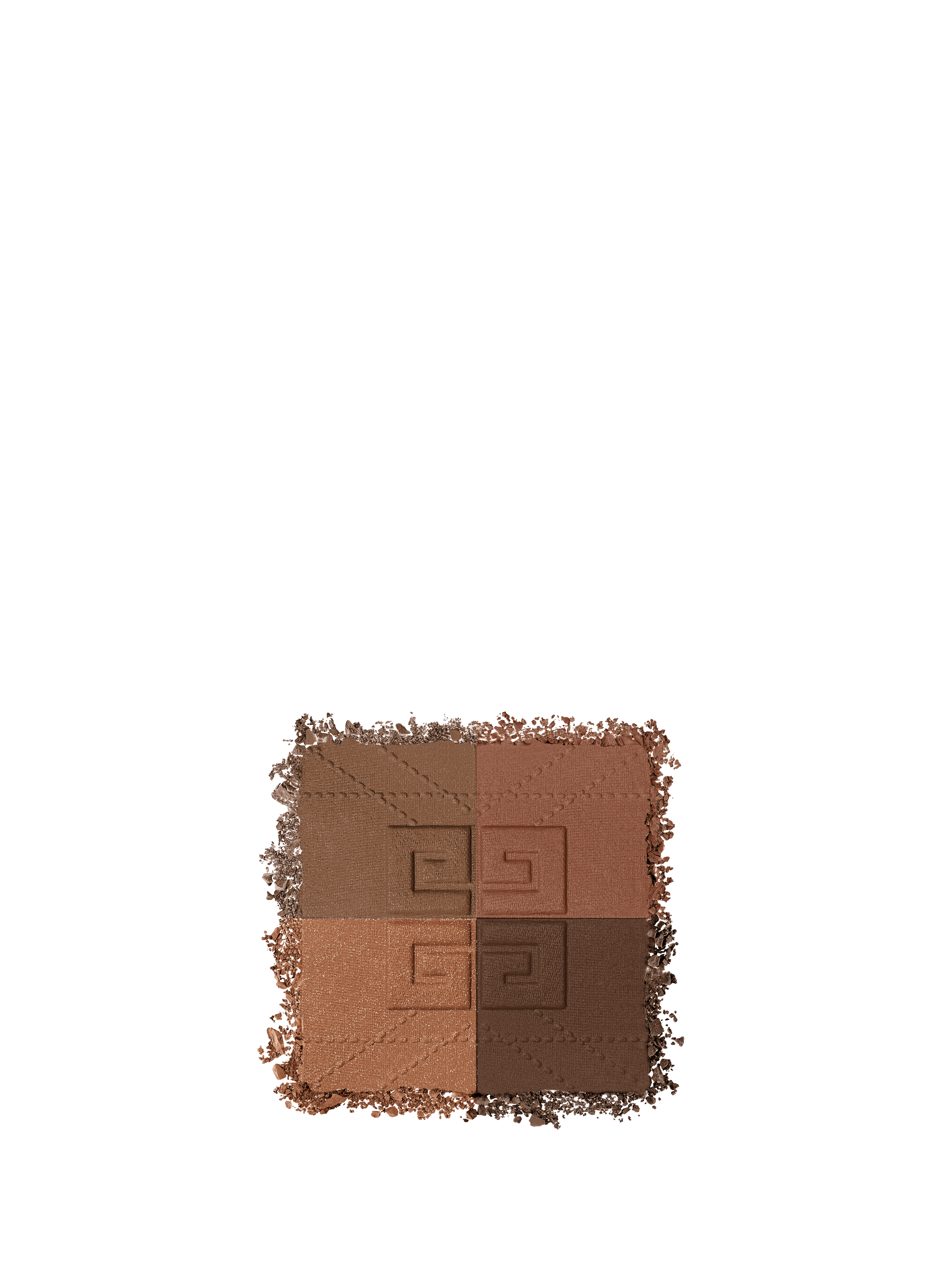 Prisme Libre Bronzer Powder - 4 Color Bronzing and Sculpting Powder GIVENCHY N004 - velours bronzé