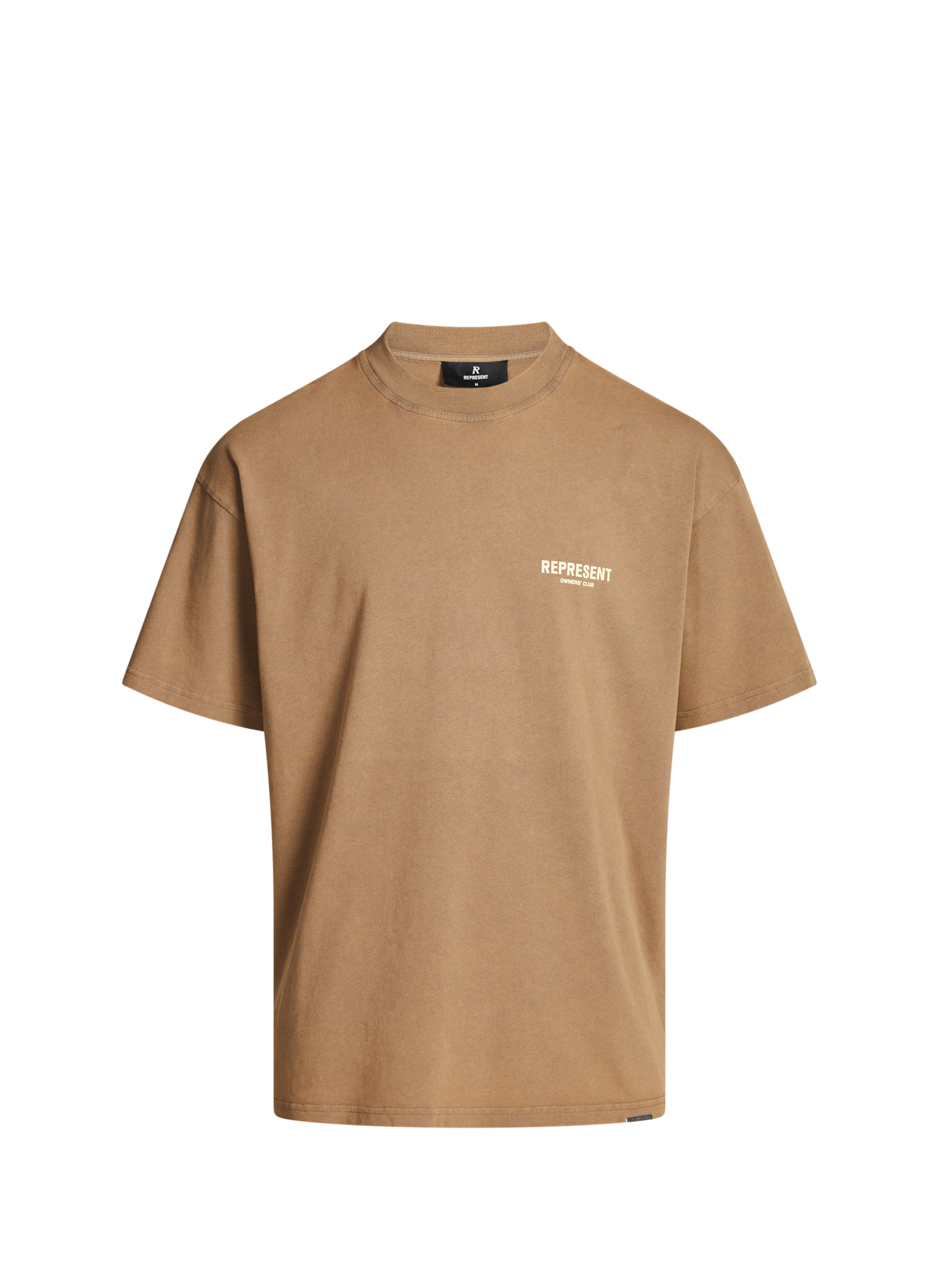 REPRESENT T-shirt droit en coton  Beige
