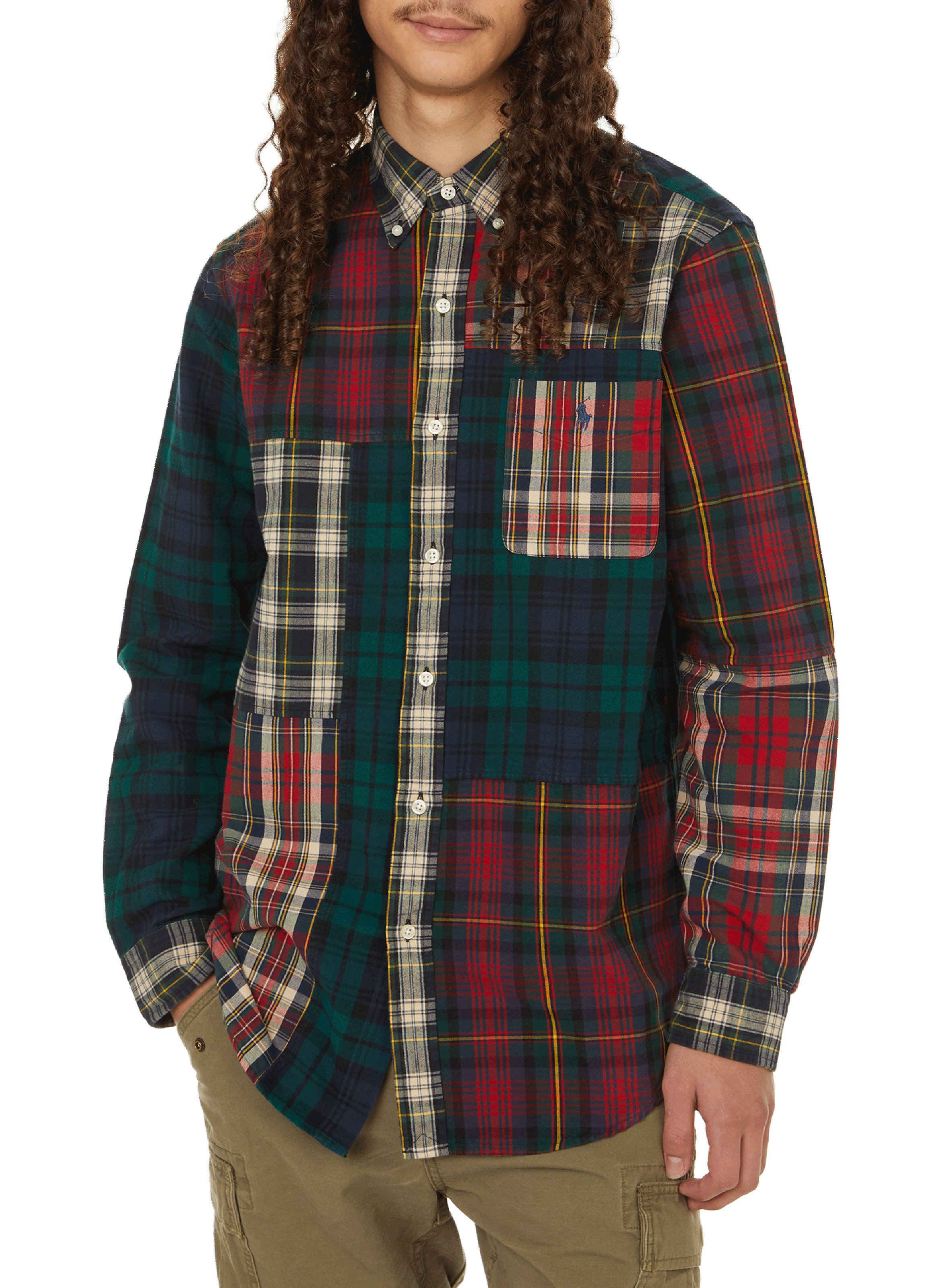 POLO RALPH LAUREN Chemise à carreaux  Multicolore