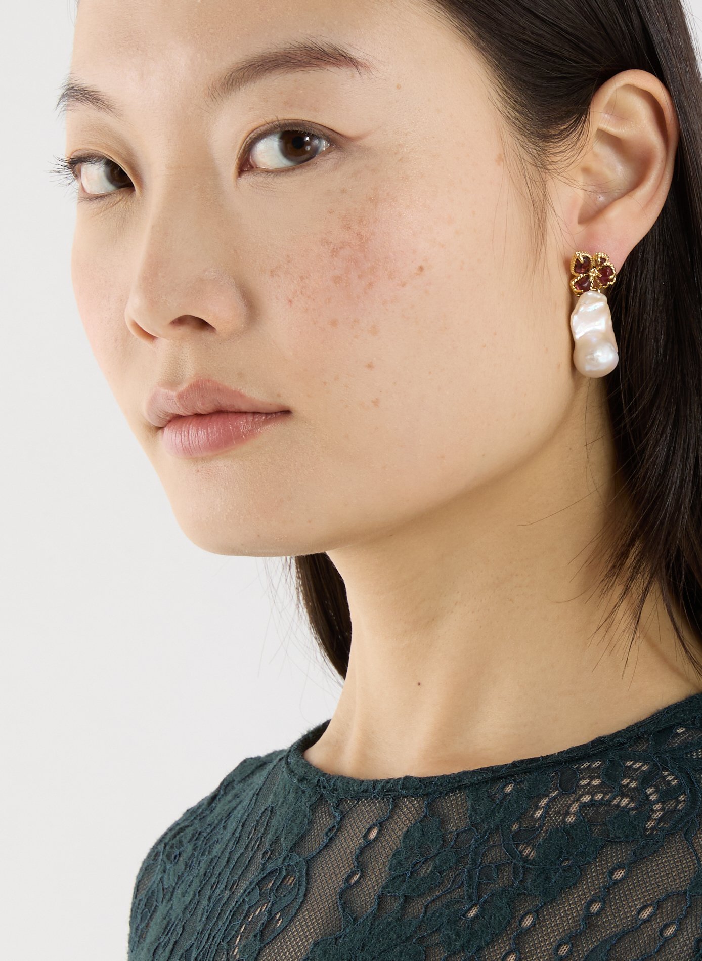 Bloom earrings ZIMMERMANN Multicolour