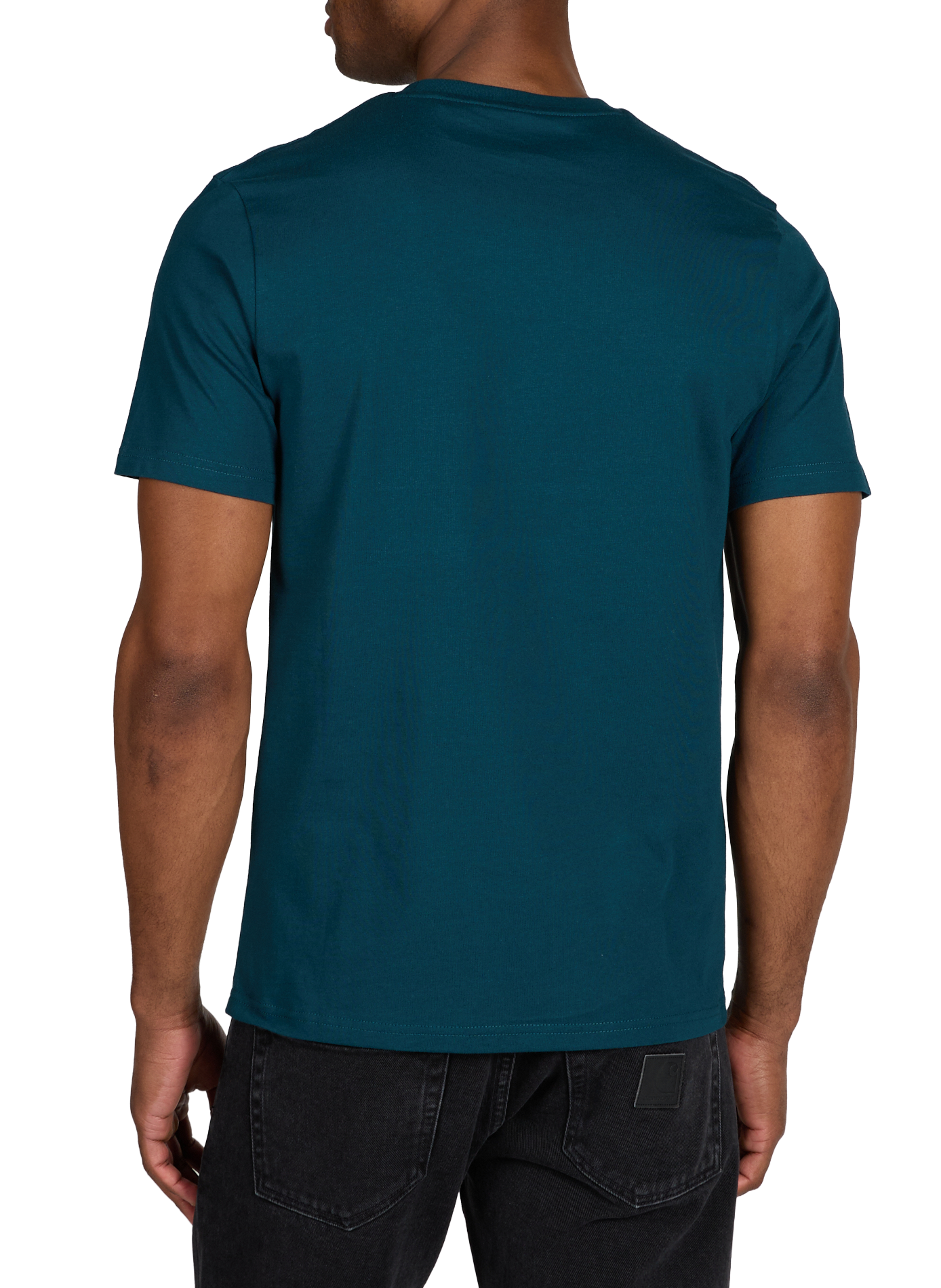 T-shirt à col rond en coton LYLE & SCOTT Vert