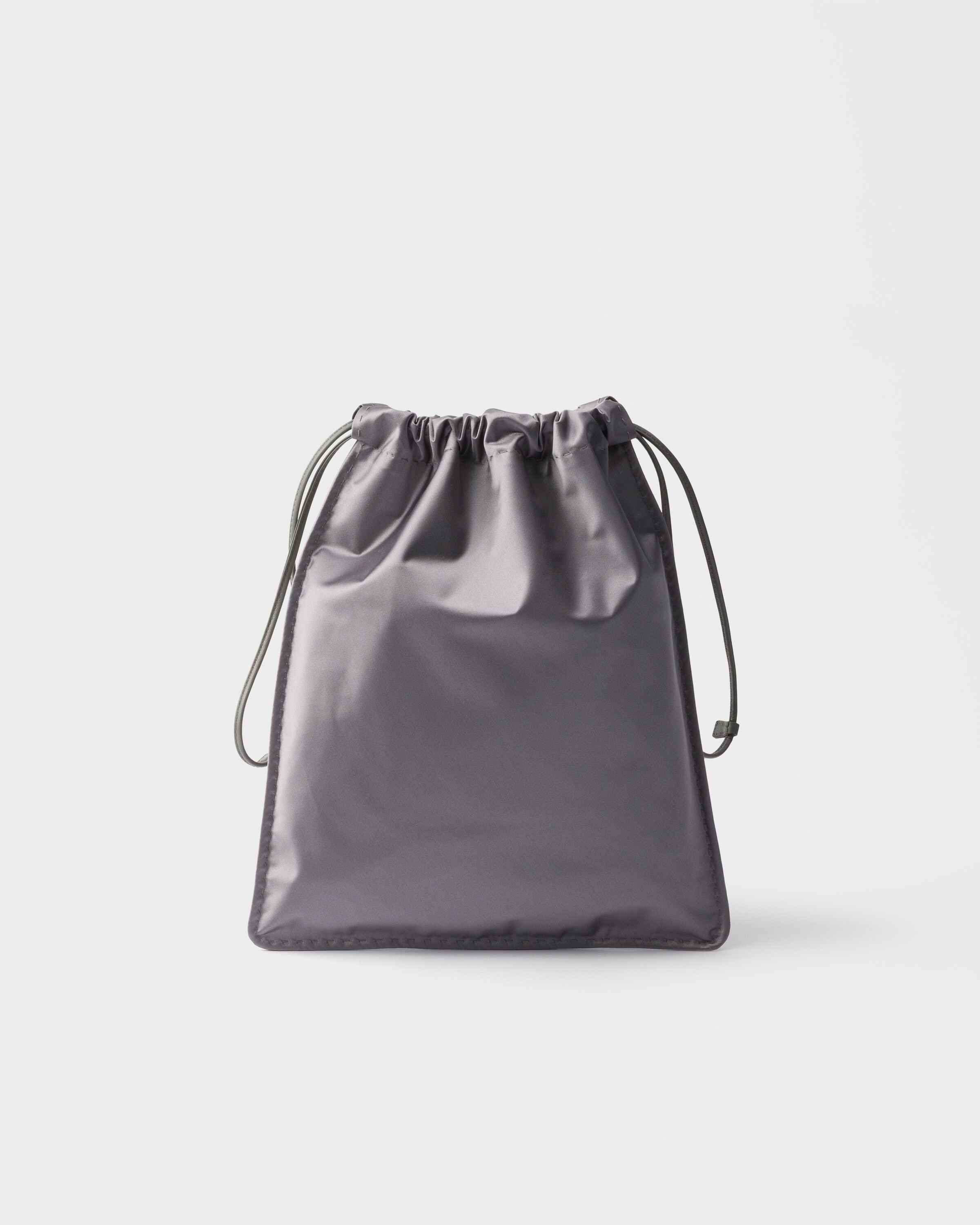 Pochette prada wish en duchesse de soie PRADA Gris