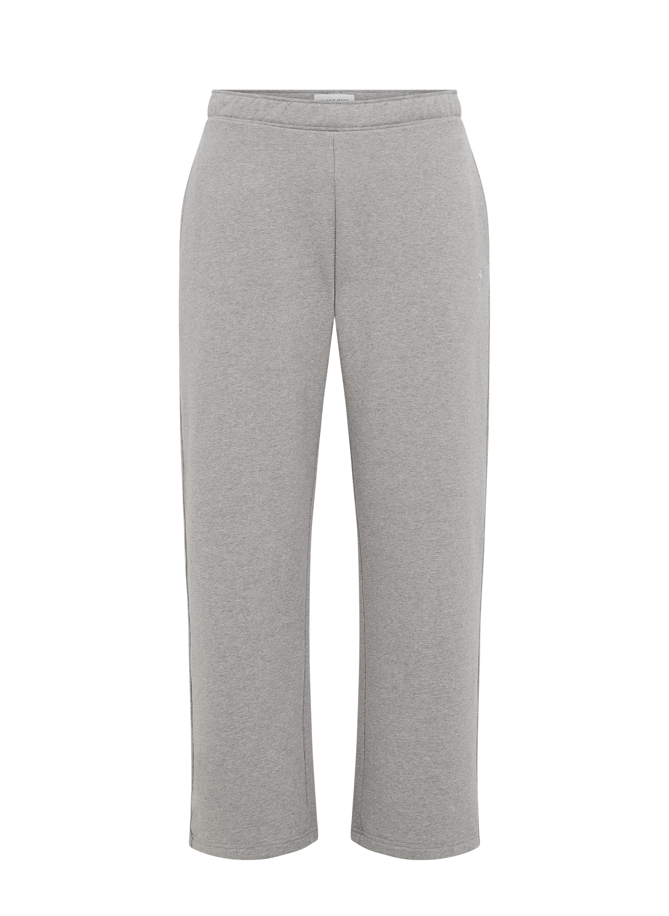 Pantalon de survêtement en molleton de coton unisexe MARINE SERRE Gris