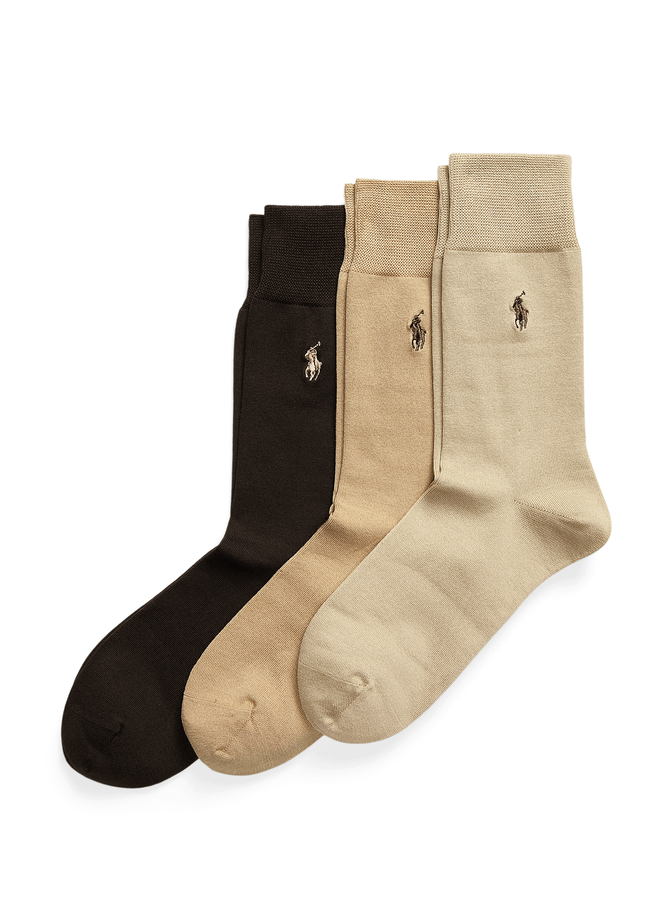 Set of 3 high cotton socks POLO RALPH LAUREN Multicolour