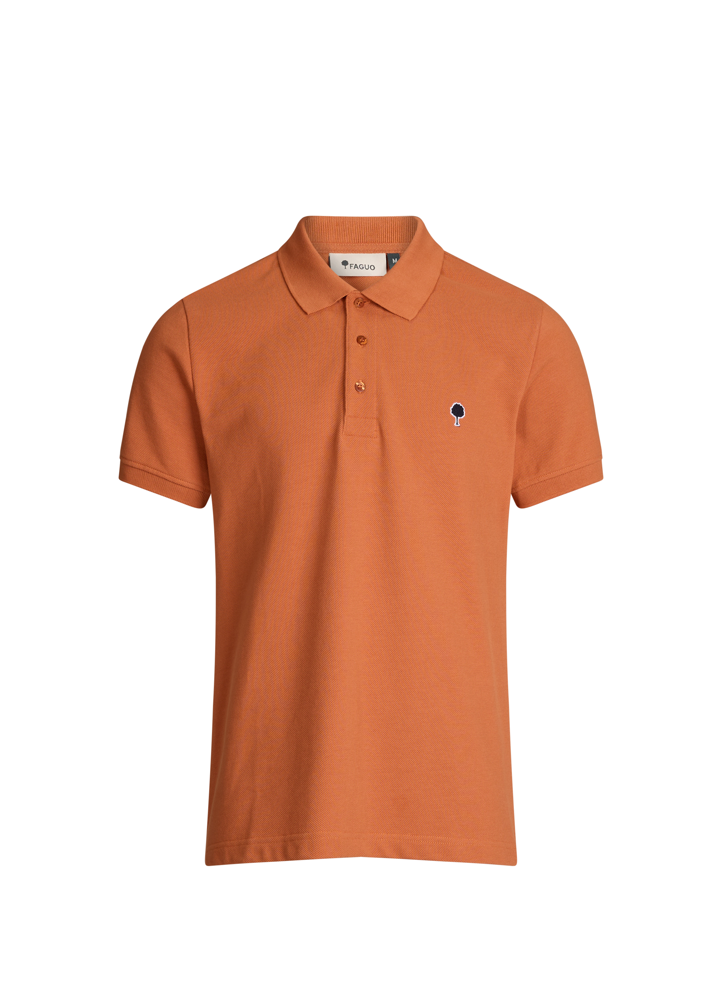 Short-sleeve cotton polo Lumigny FAGUO Red